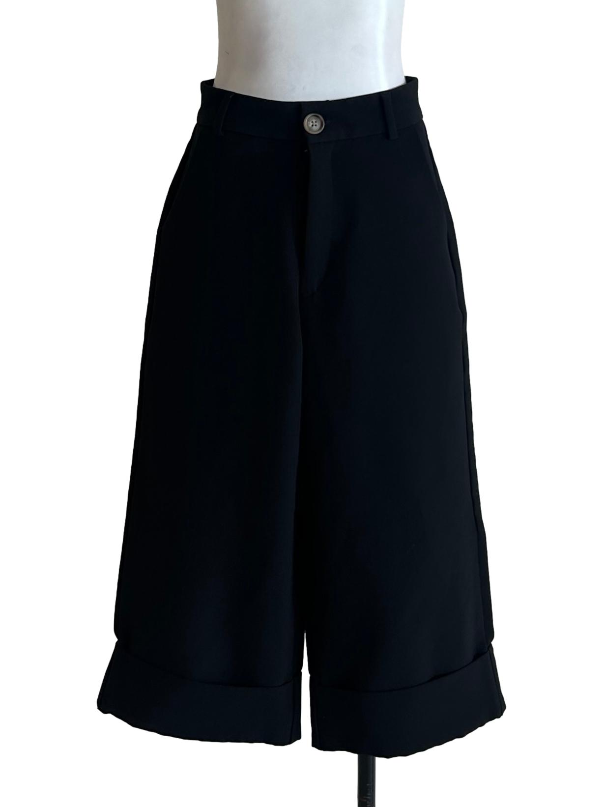 Black Cropped Pants TTR