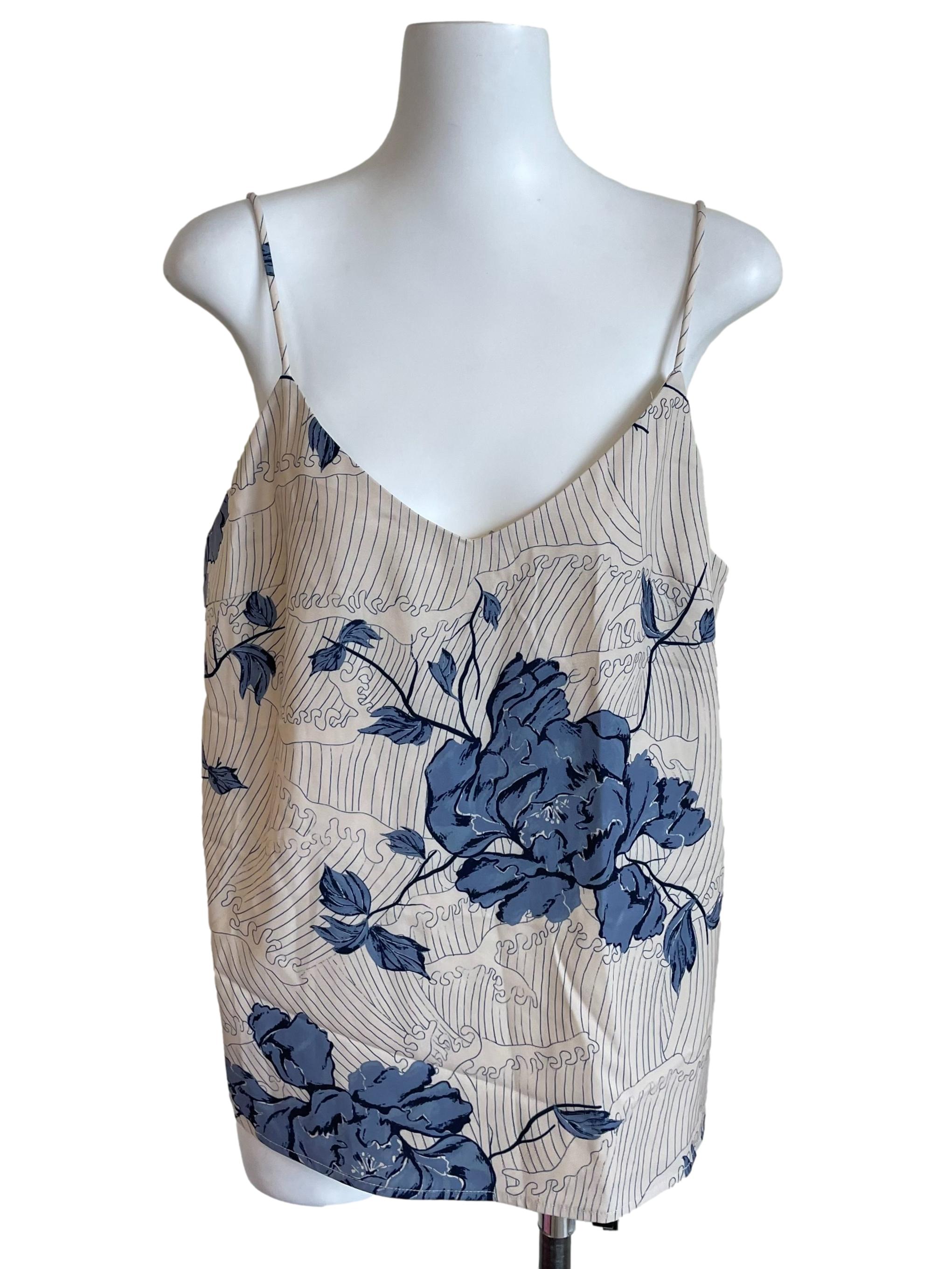 Parchment  Floral Cami Top