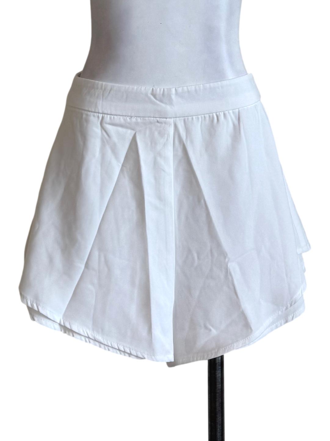 Cotton White Short Pants YHF