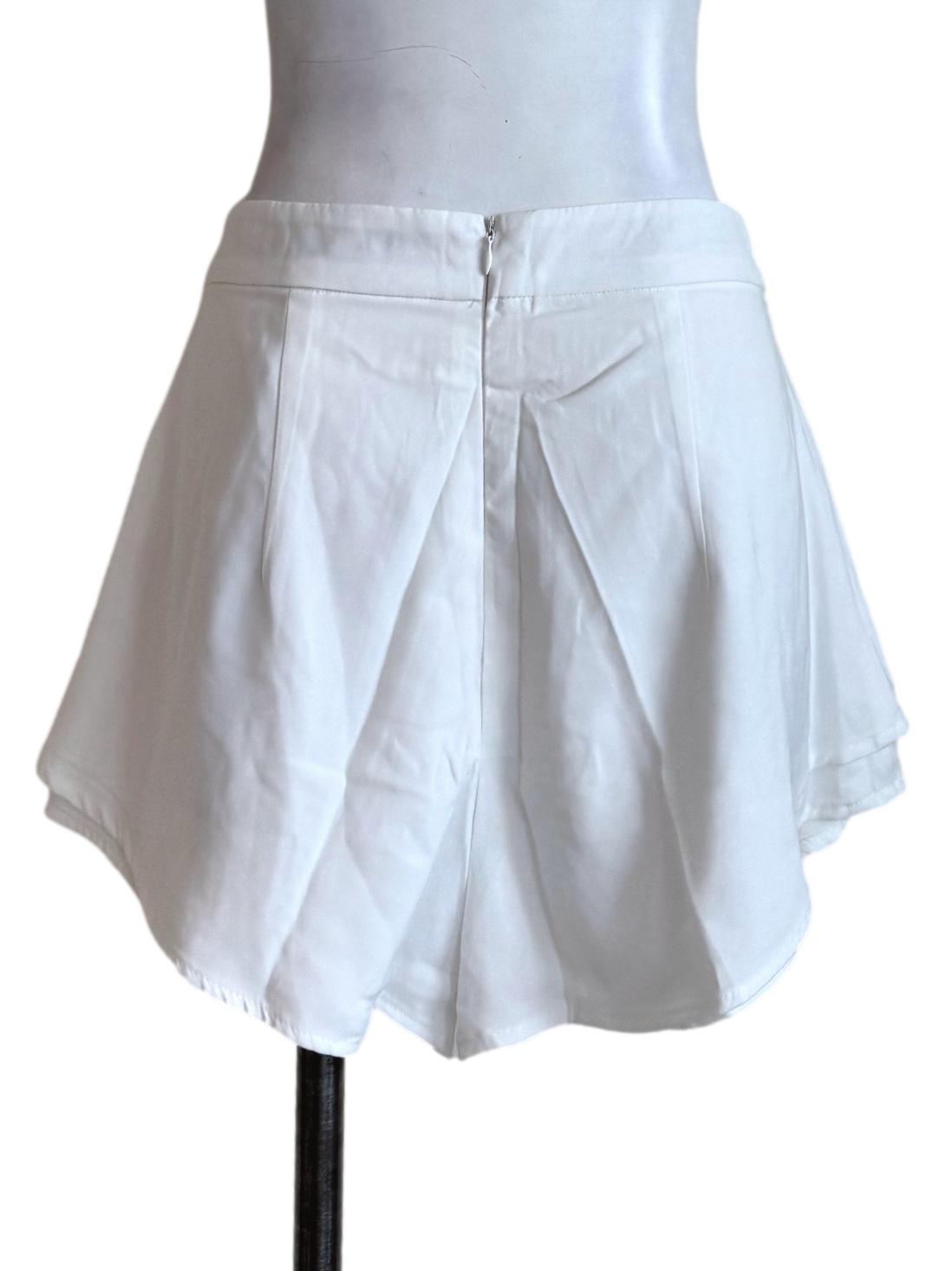 Cotton White Short Pants YHF