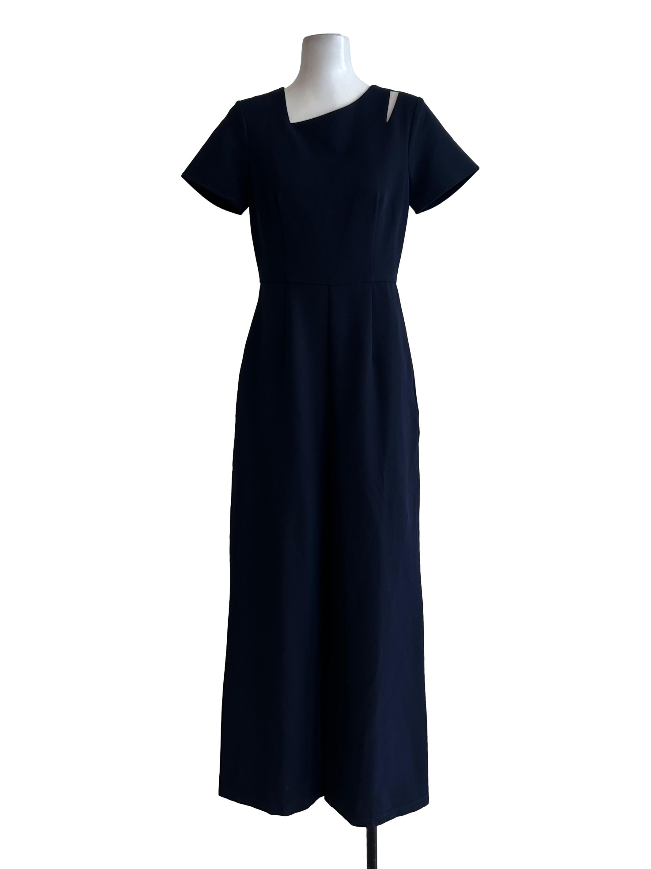 Indigo Blue Short Sleeve Jumpsuit LB