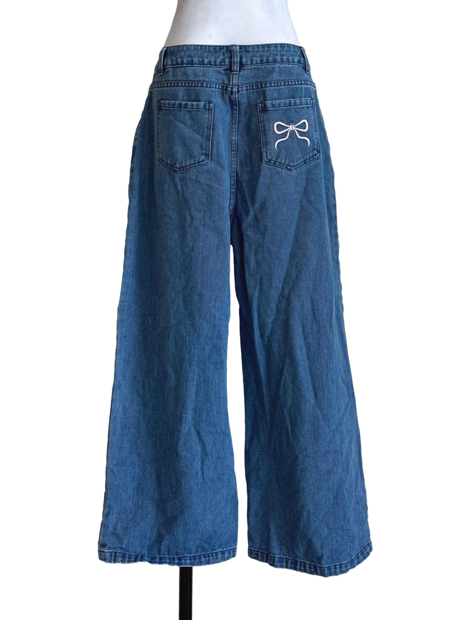 Denim Blue Boyfriend Jeans