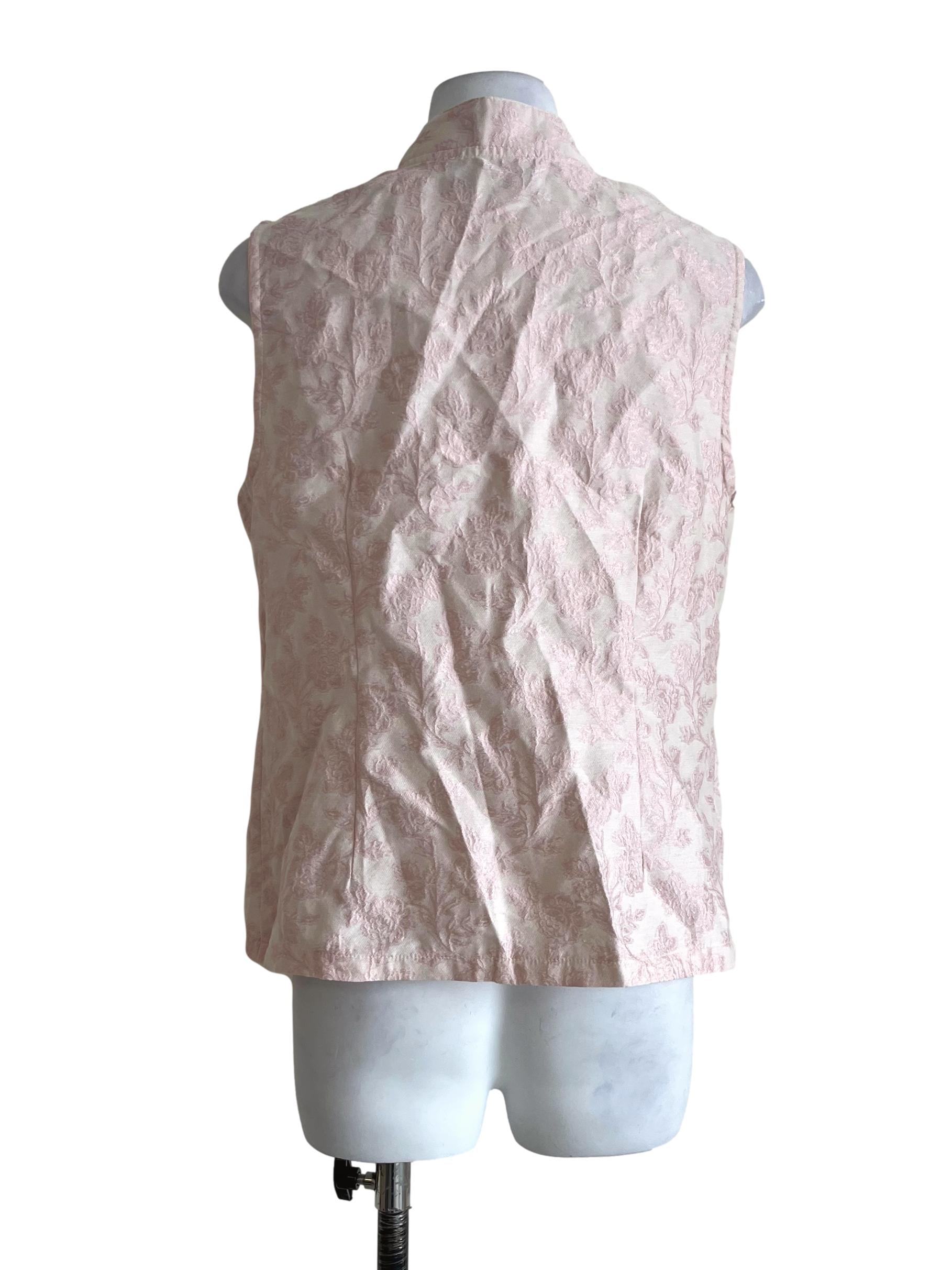 Blush Pink Vintage Chinese-Styles Top