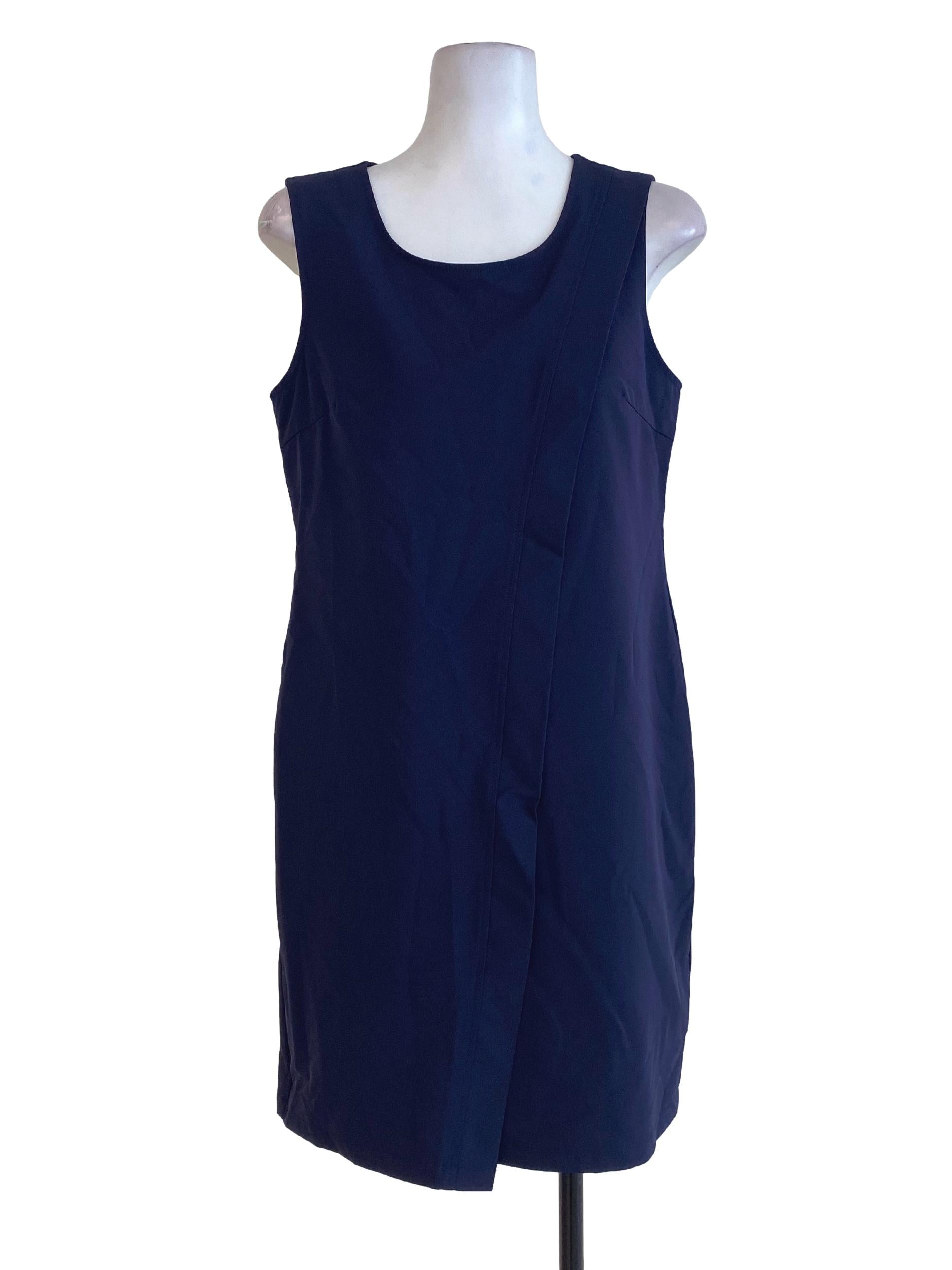 Love & Bravery Navy Blue Flapped Dress | REFASH