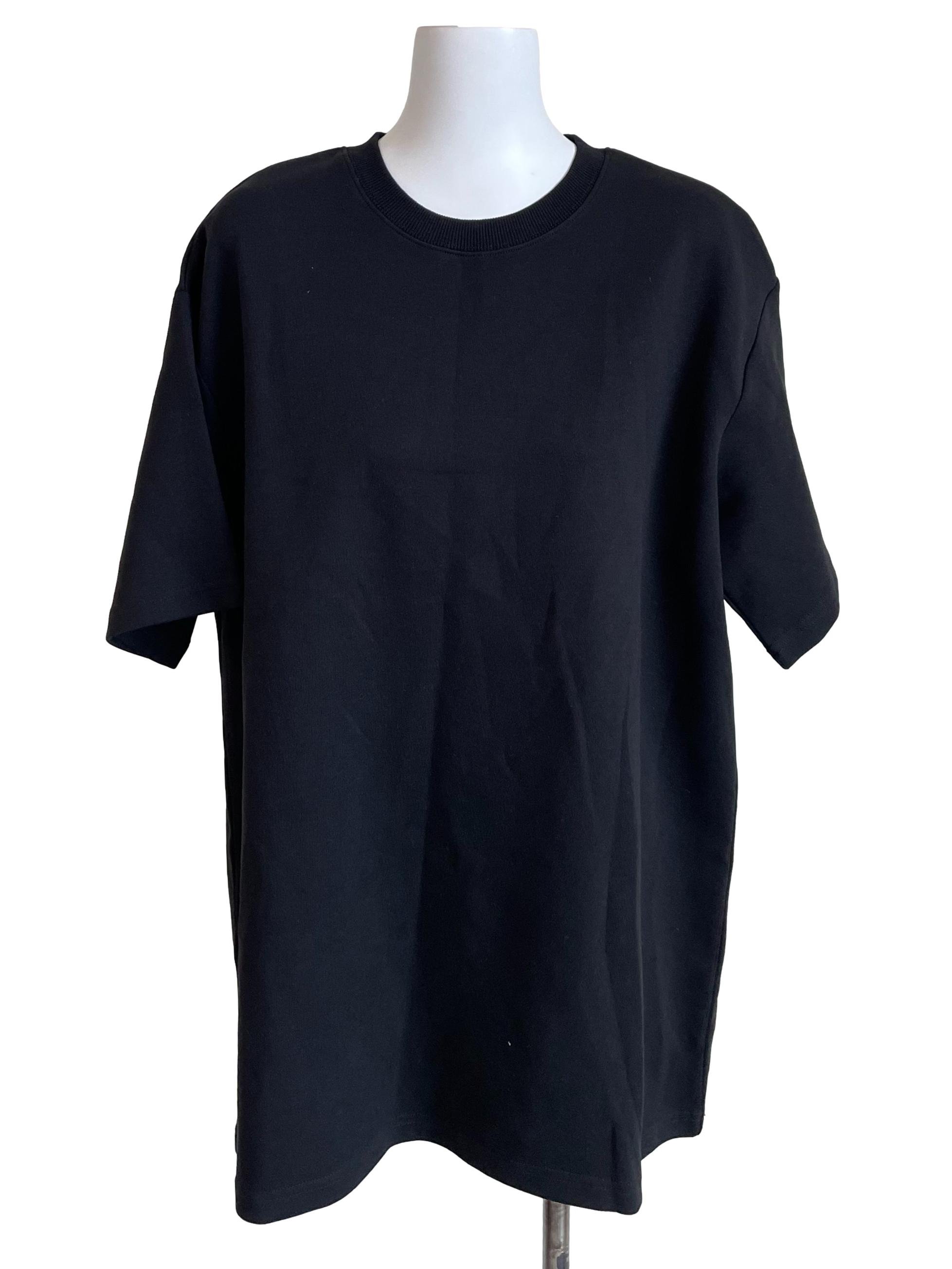 Black Oversized T-Shirt Dress
