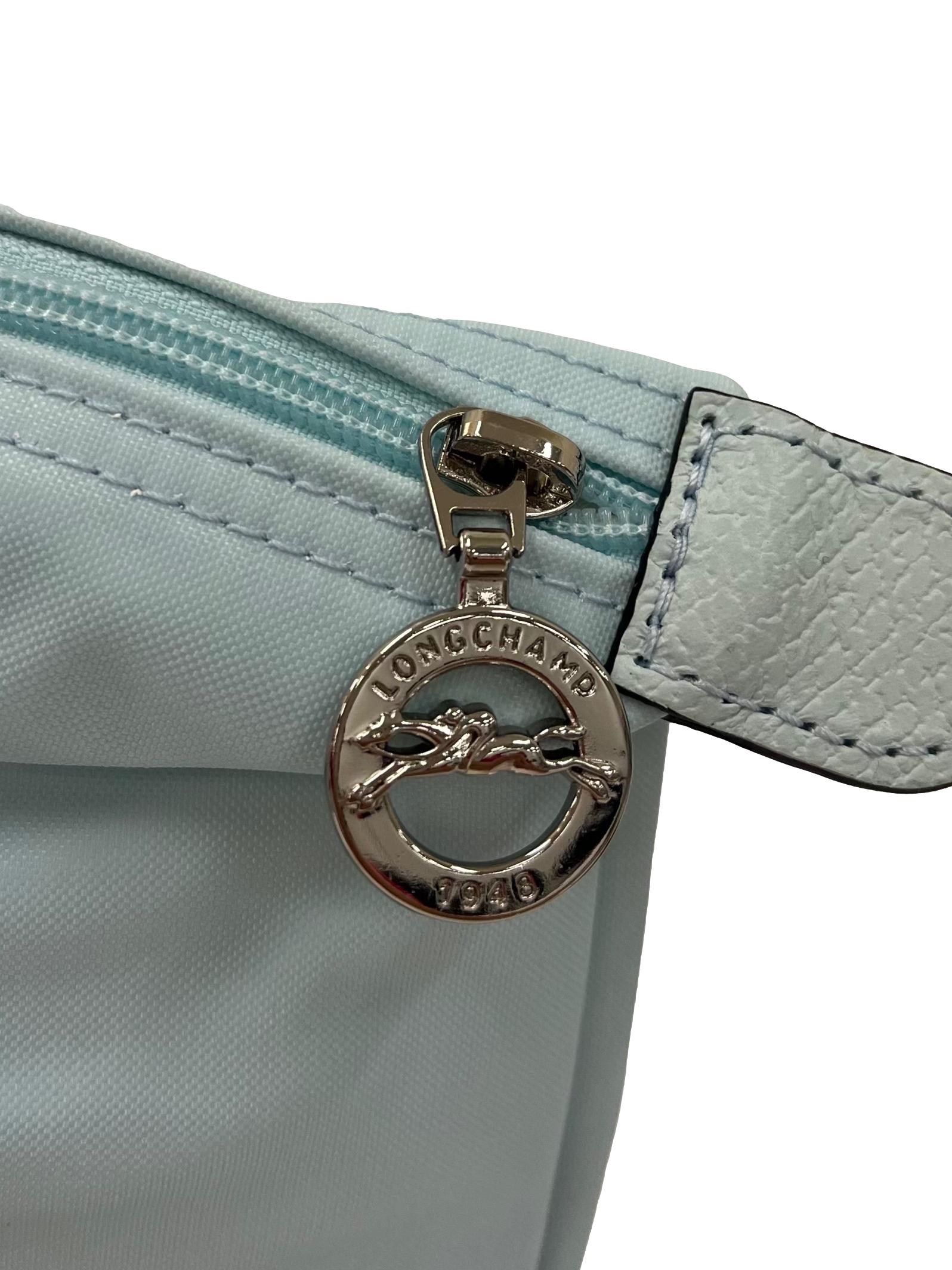 Light Blue Medium Le Pliage Shoulder Bag