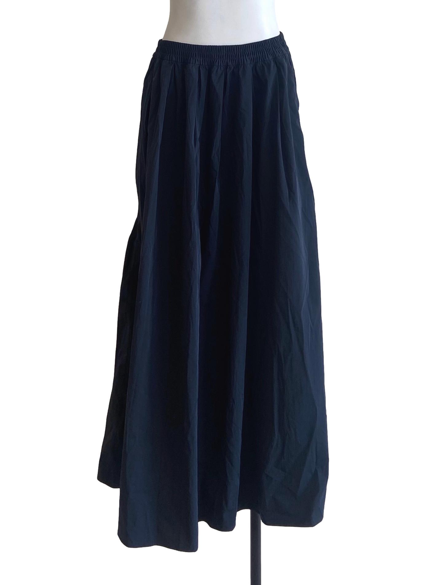Denim Blue Circle Skirt