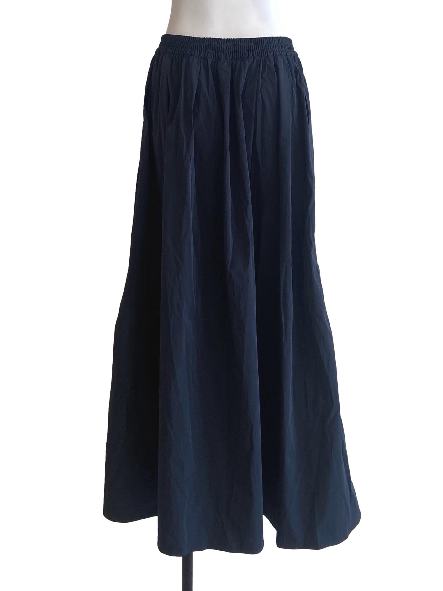 Denim Blue Circle Skirt
