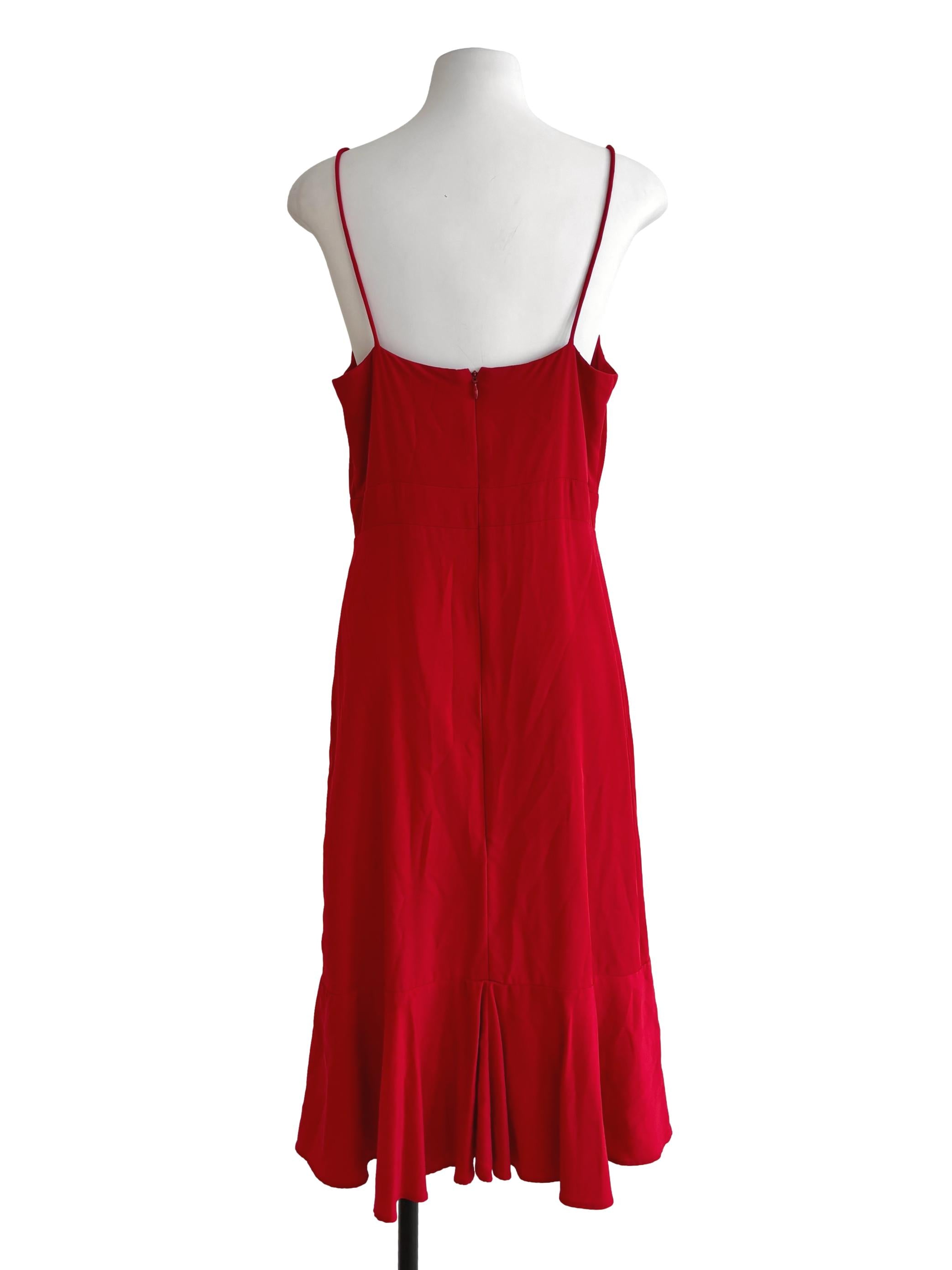 Scarlet Red Camisole Dress