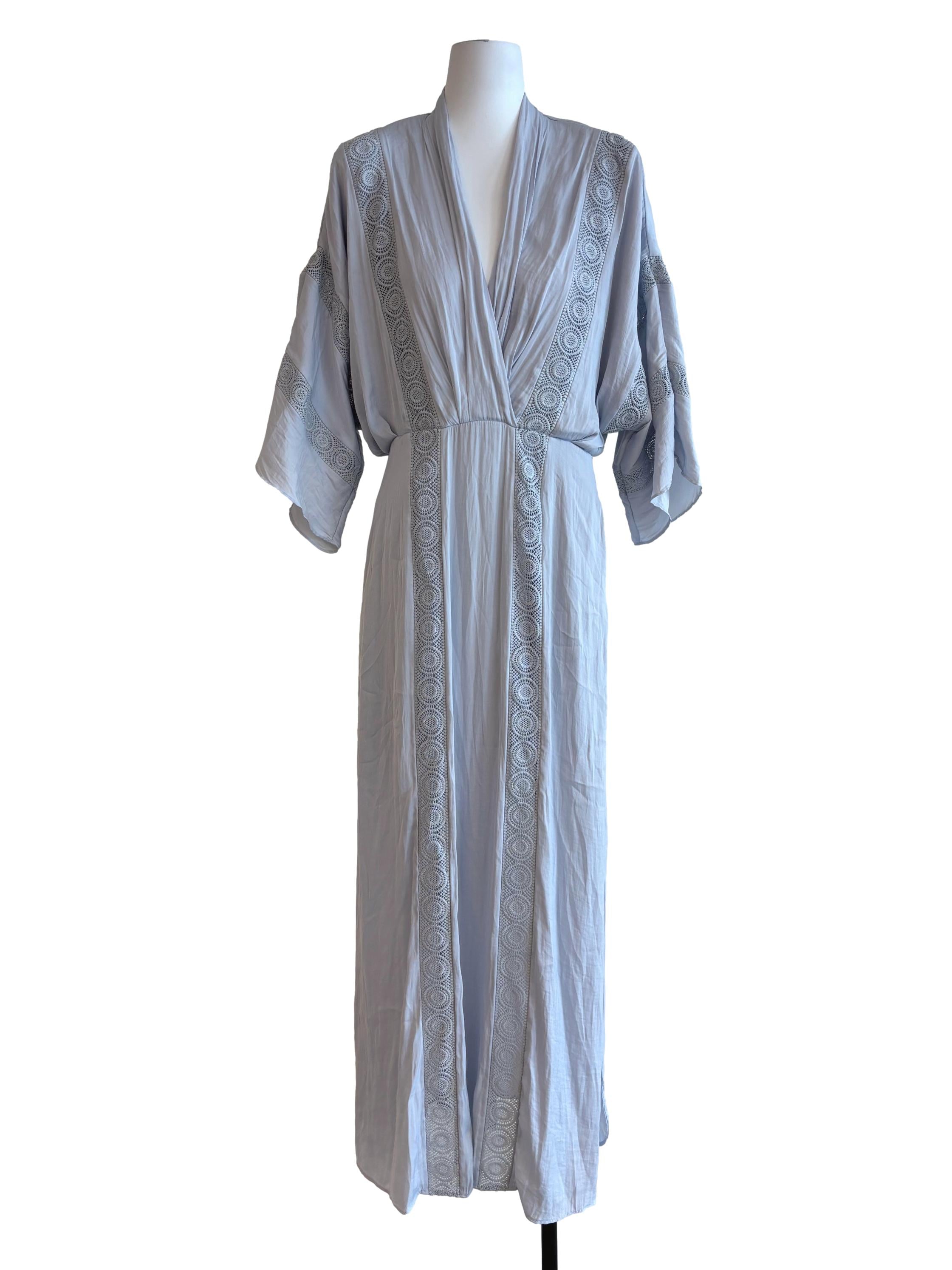 Baby Blue Kaftan Dress