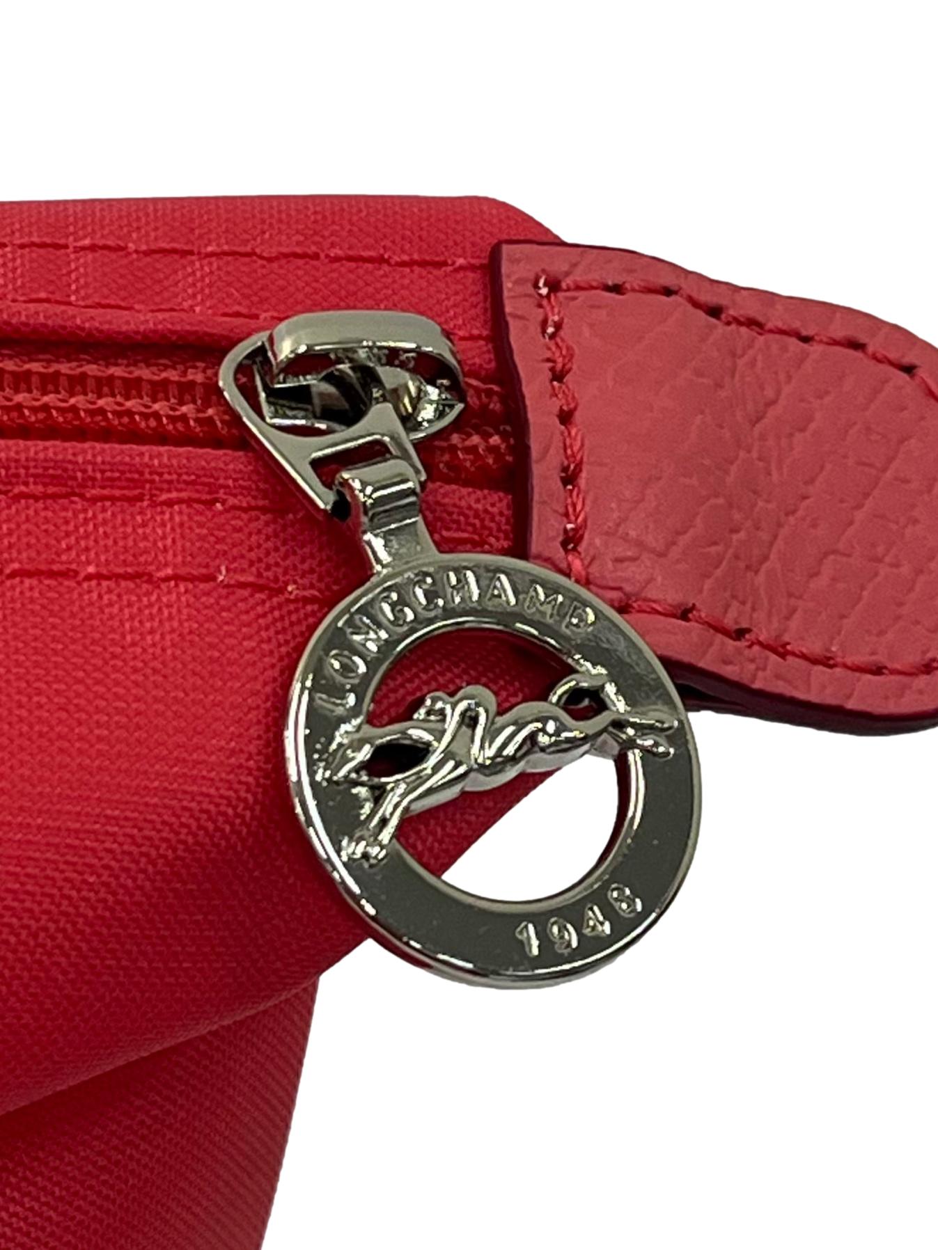 Coral Small Le Pliage Shoulder Bag