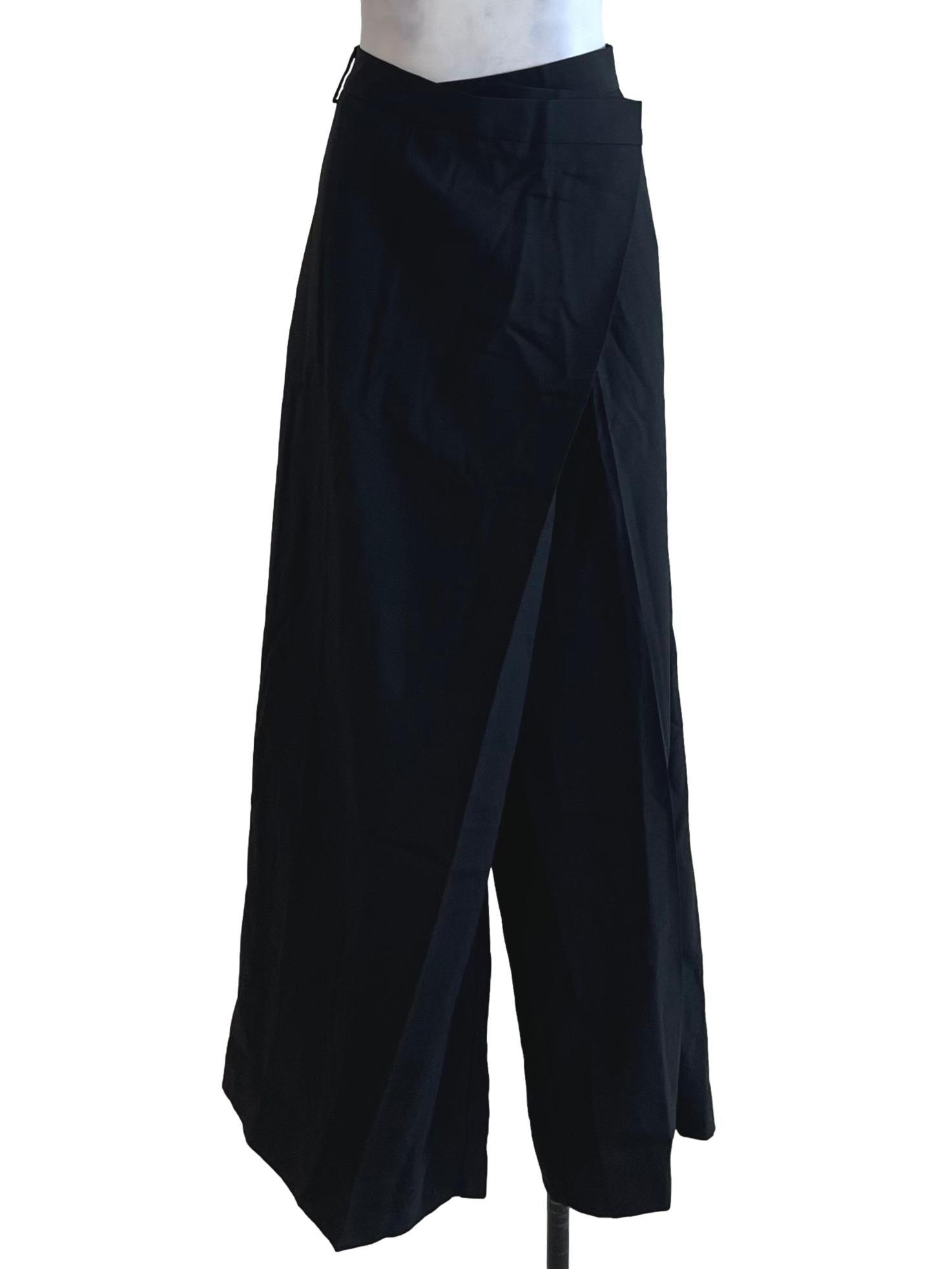 Black High-Waisted Formal Pants
