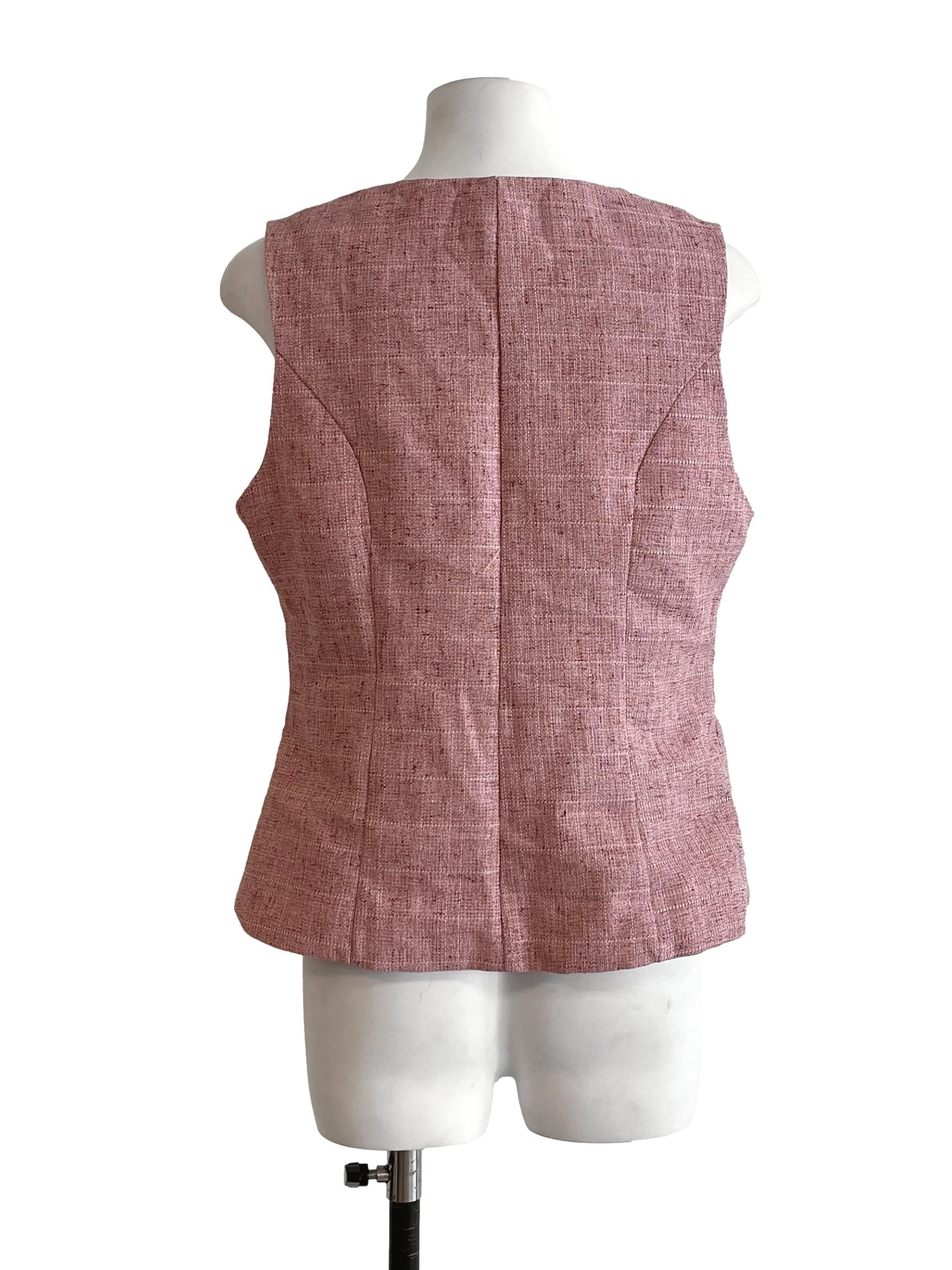 Rouge Pink Vest Top