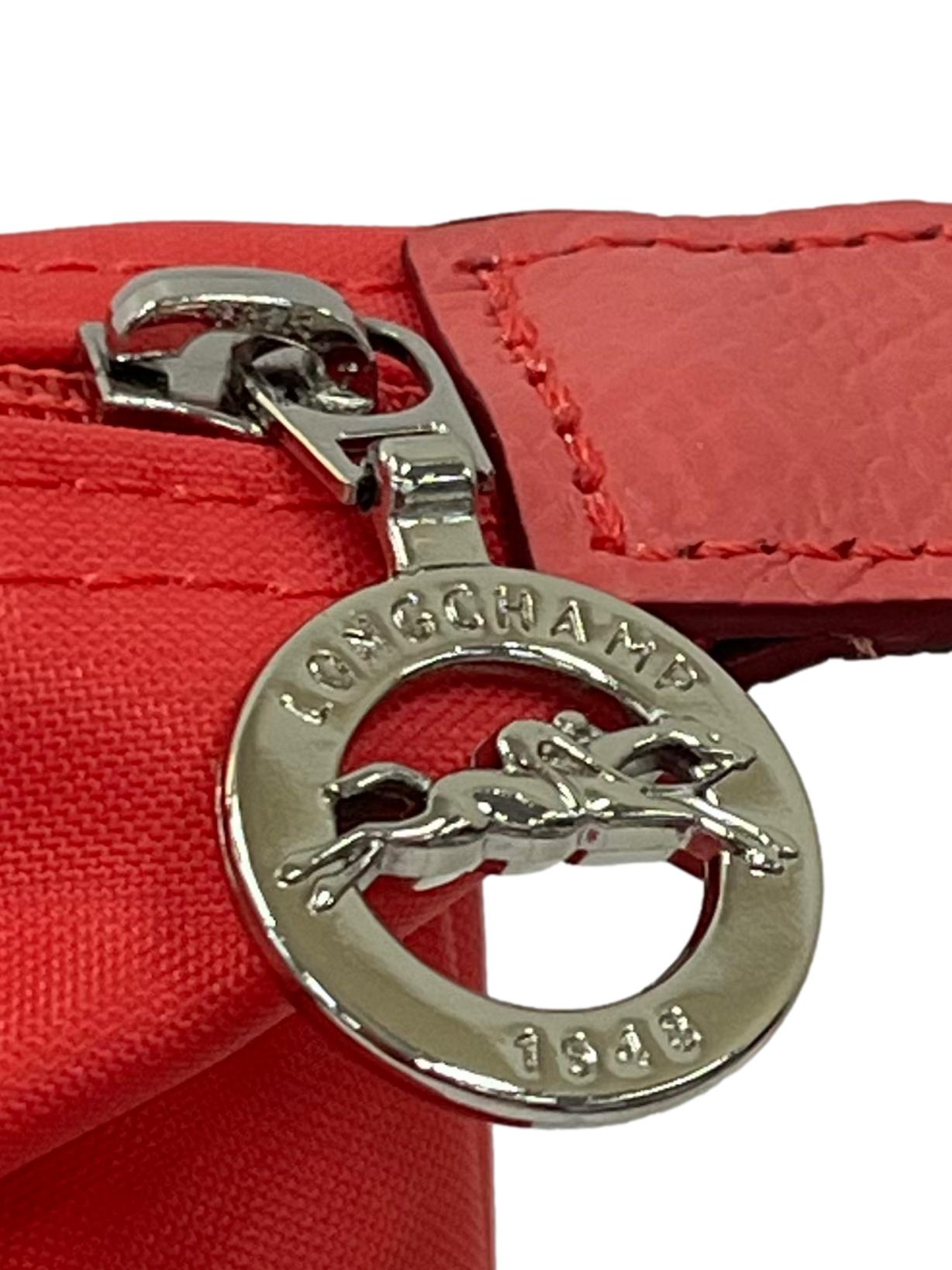 Coral Small Le Pliage Shoulder Bag