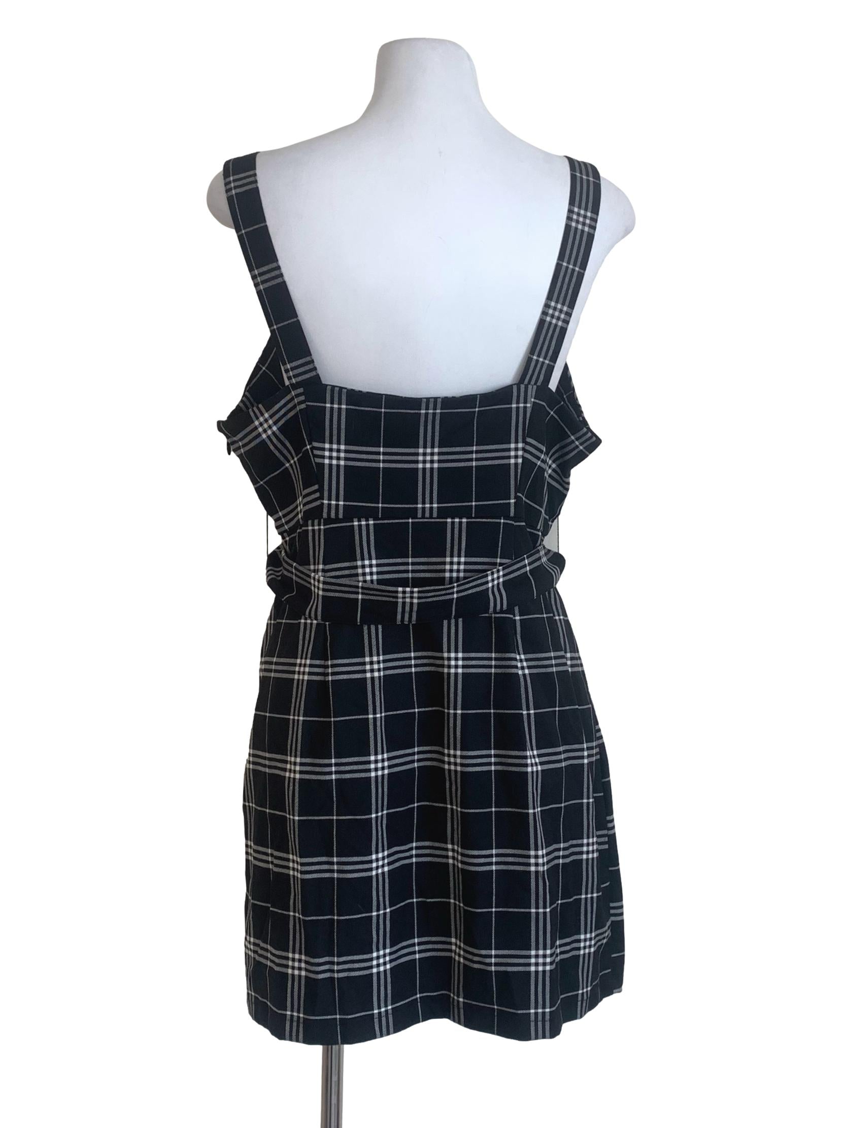 Black Tartan Dress