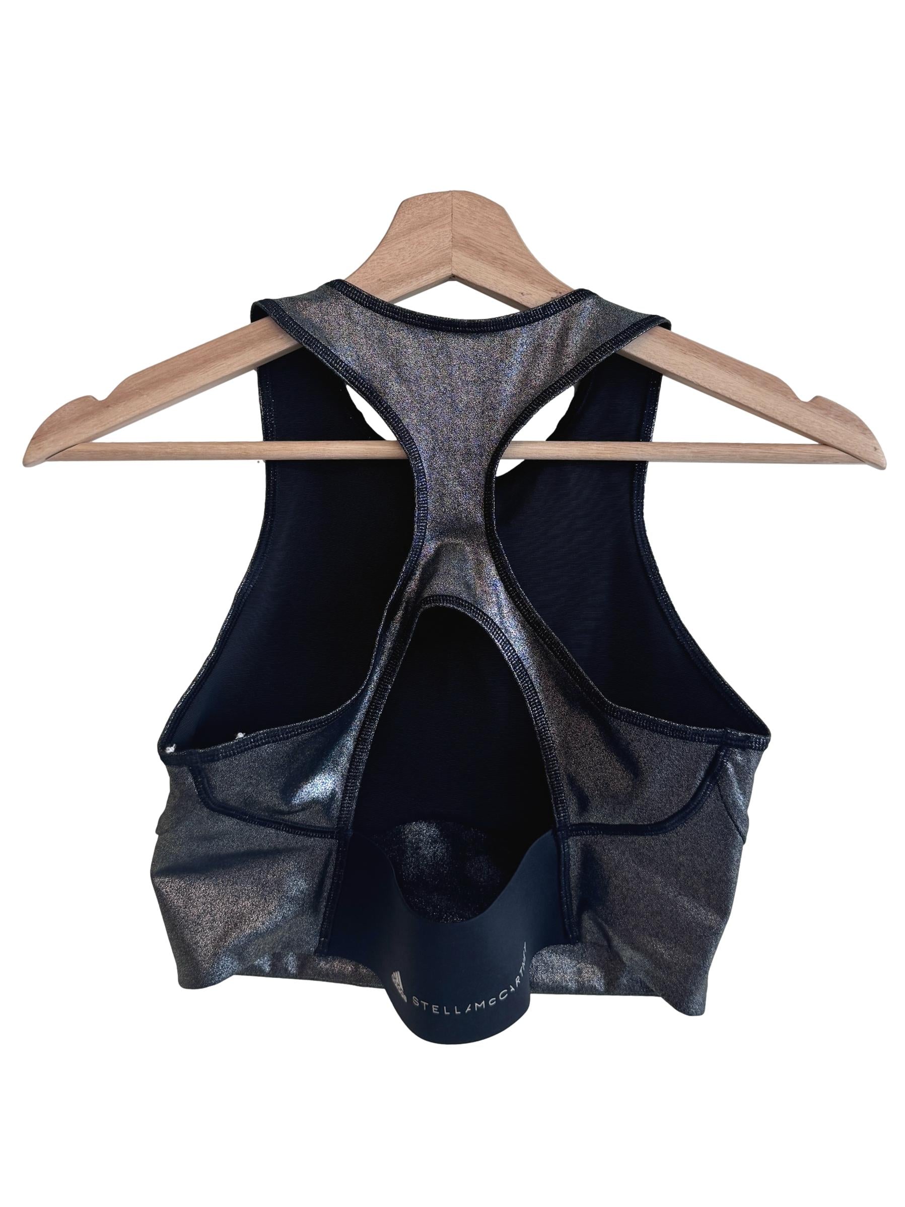 Black Glitter Top