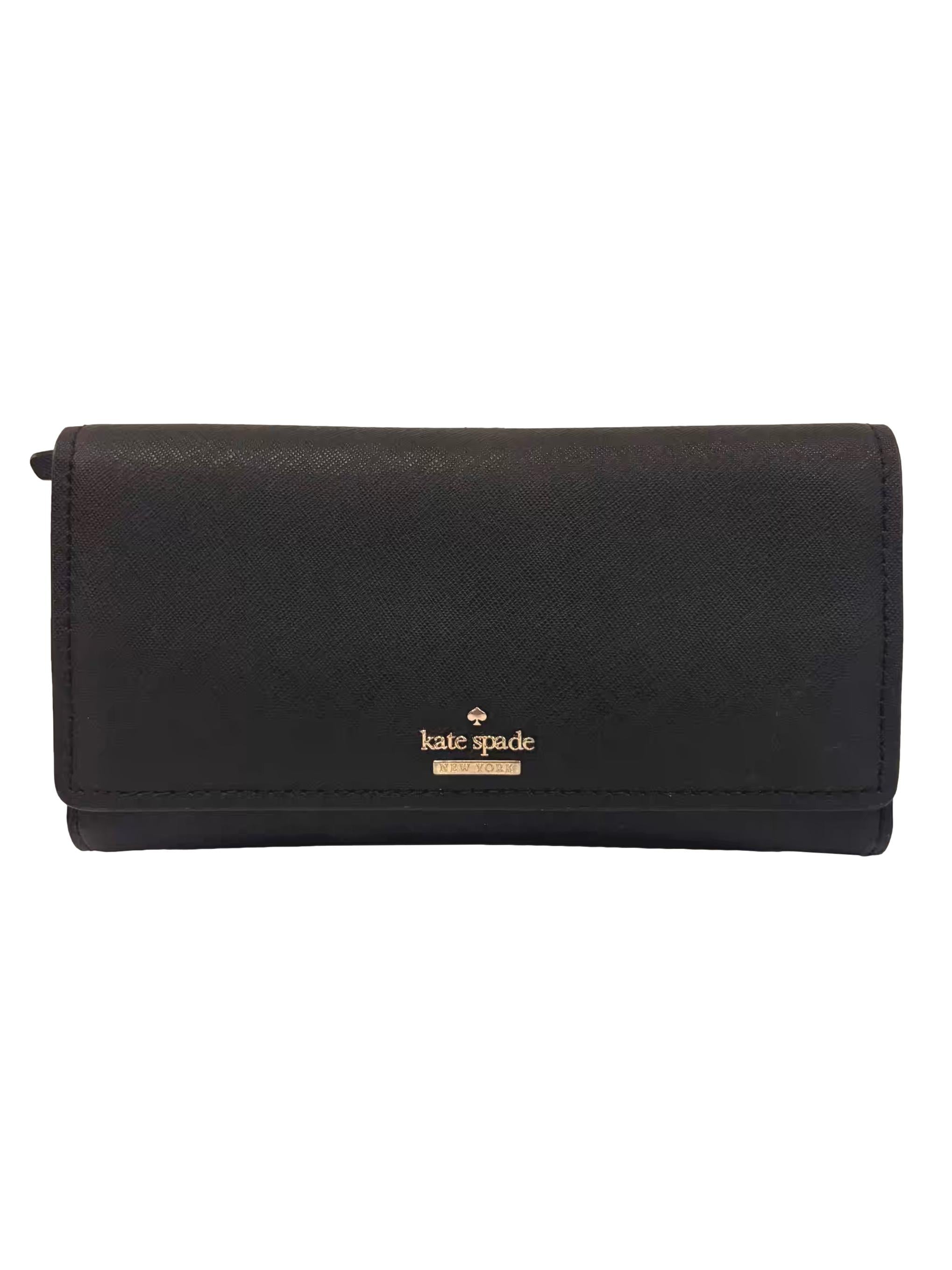 Black Saffiano Leather Wallet