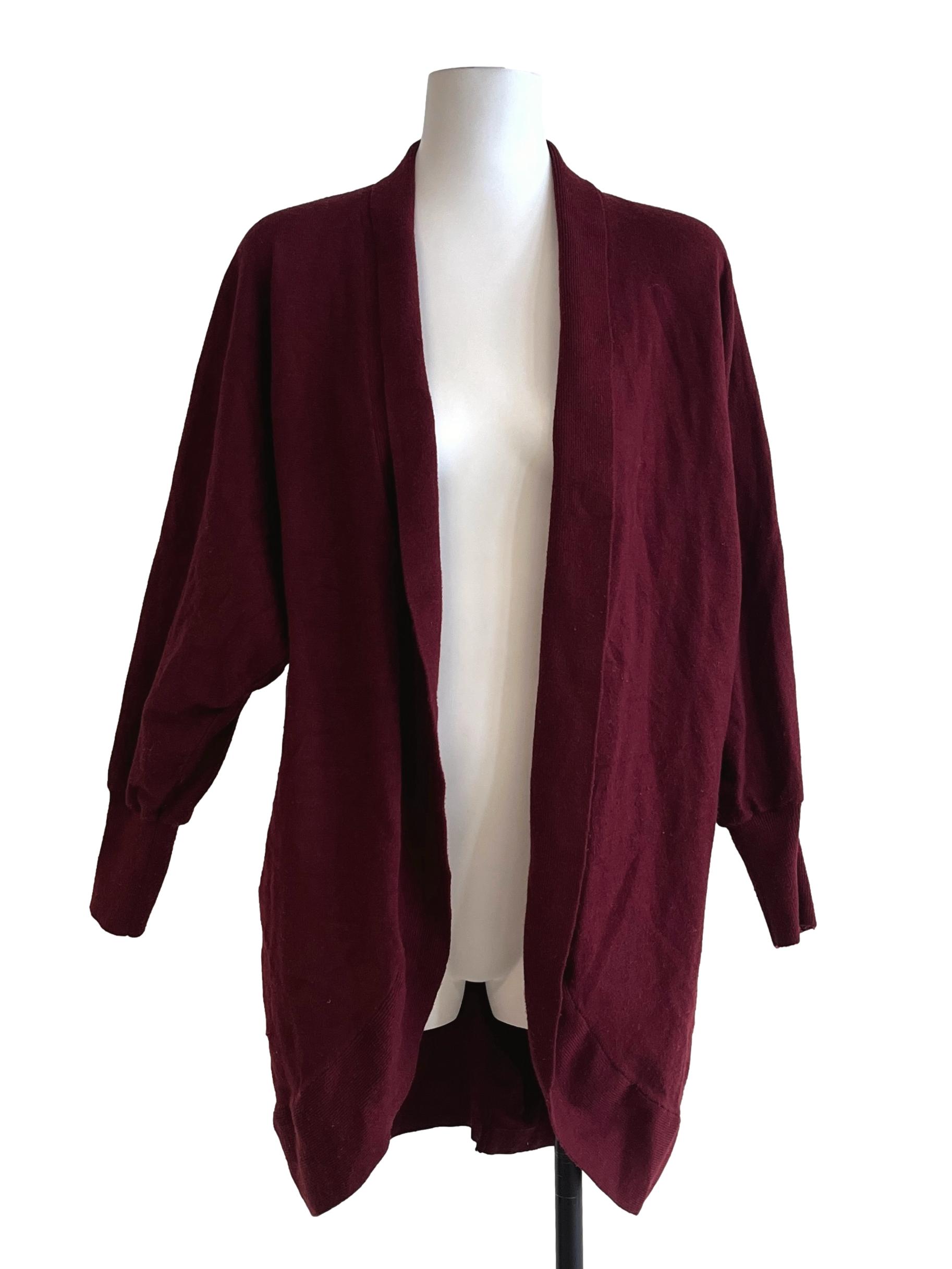 Garnet Red Cardigan LB