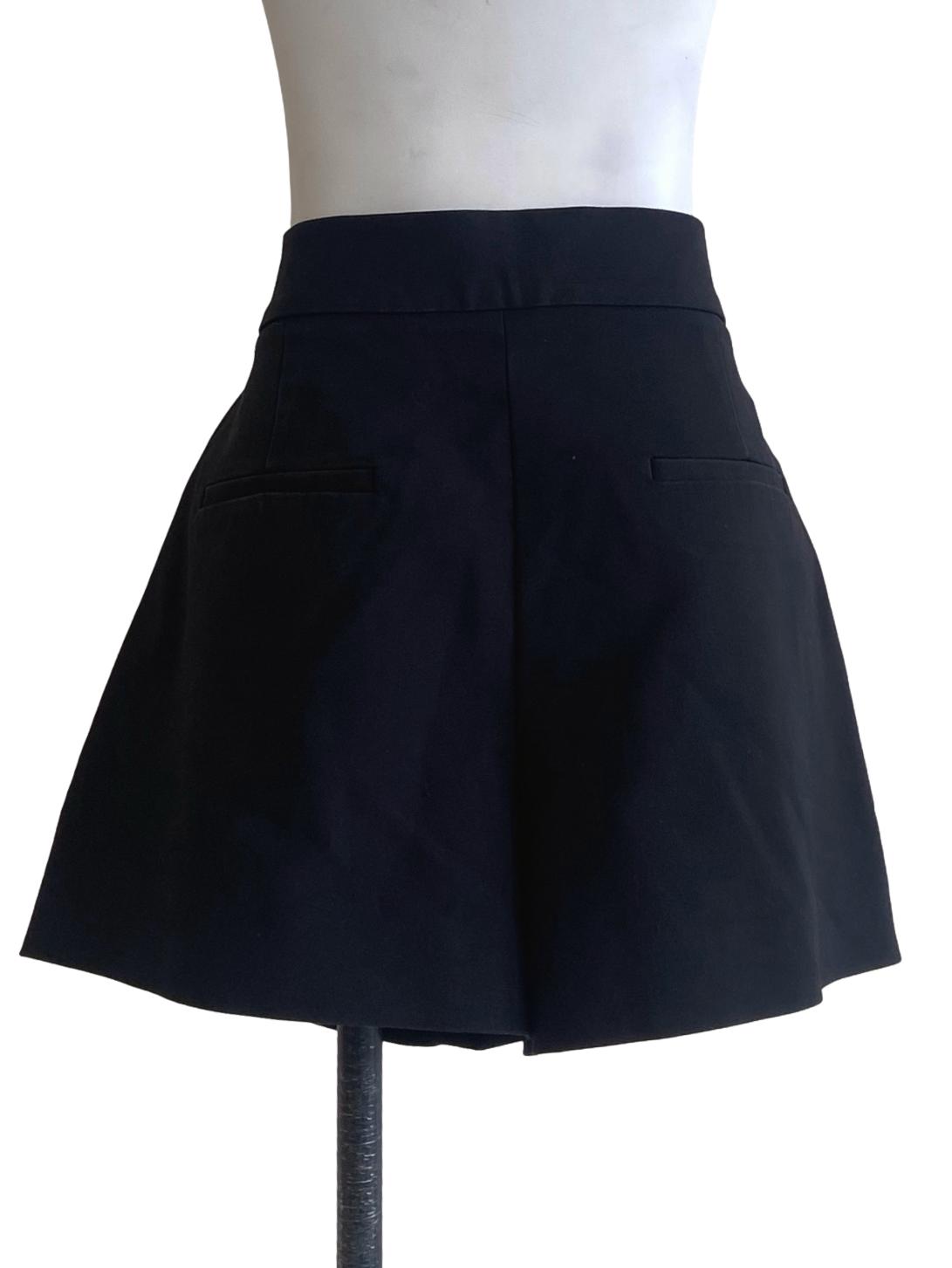 Black Twill Short