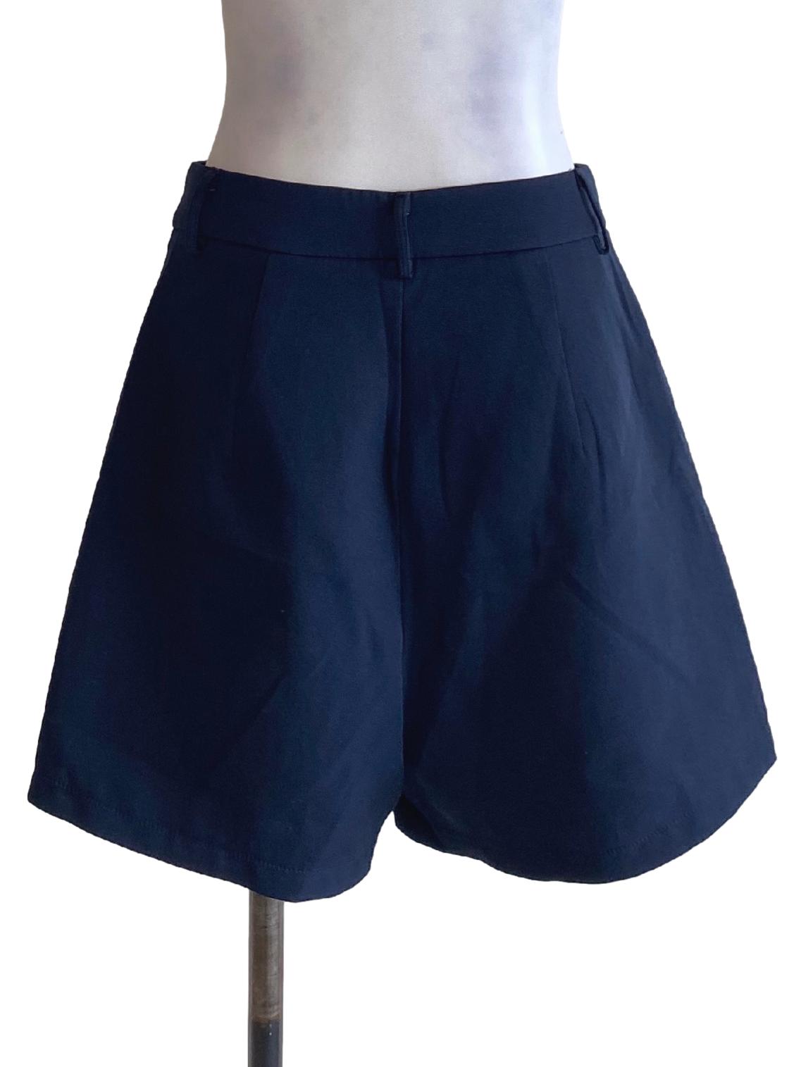 Navy Blue Loose Shorts
