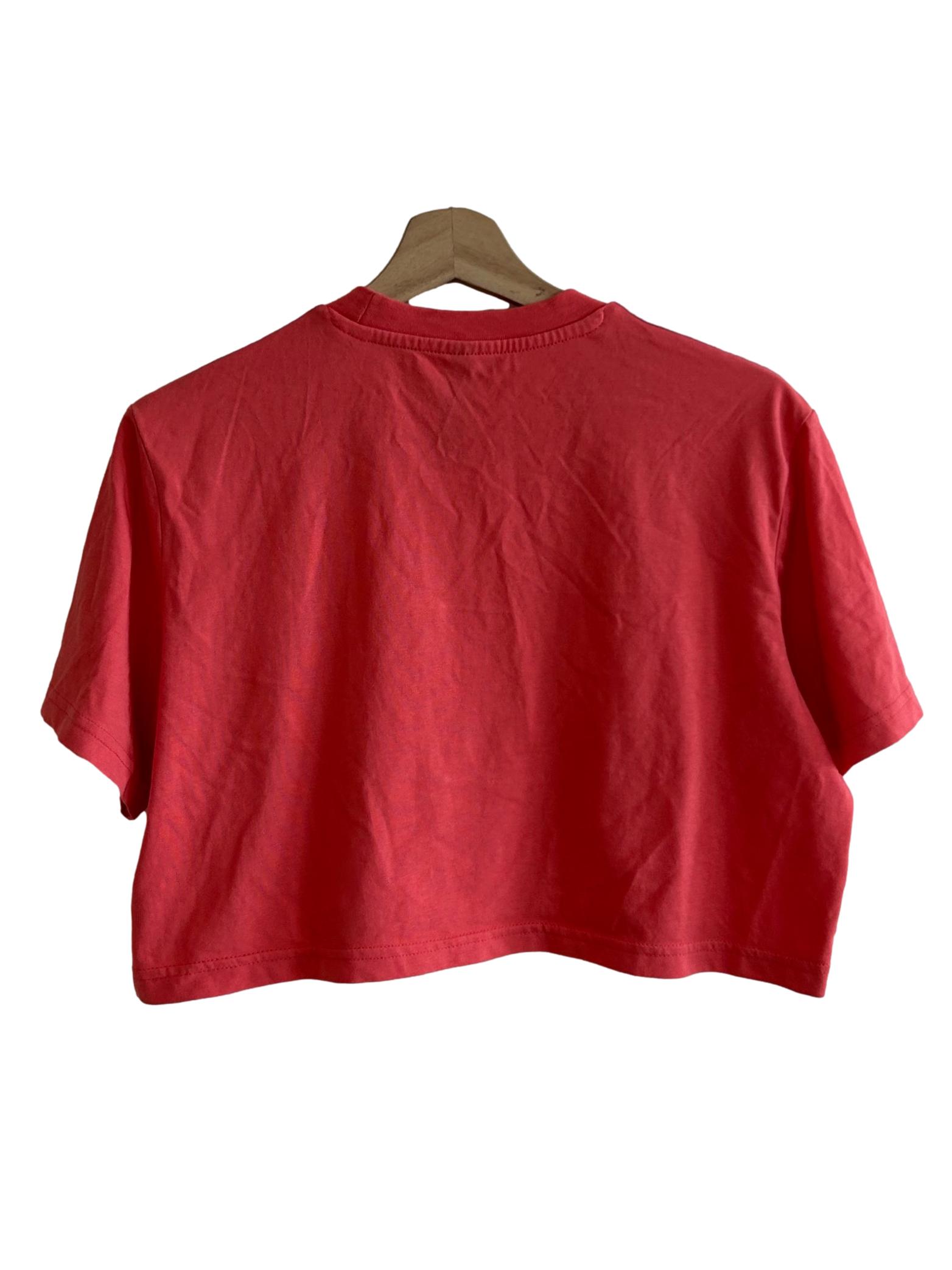 Pink Salmon Cropped Top