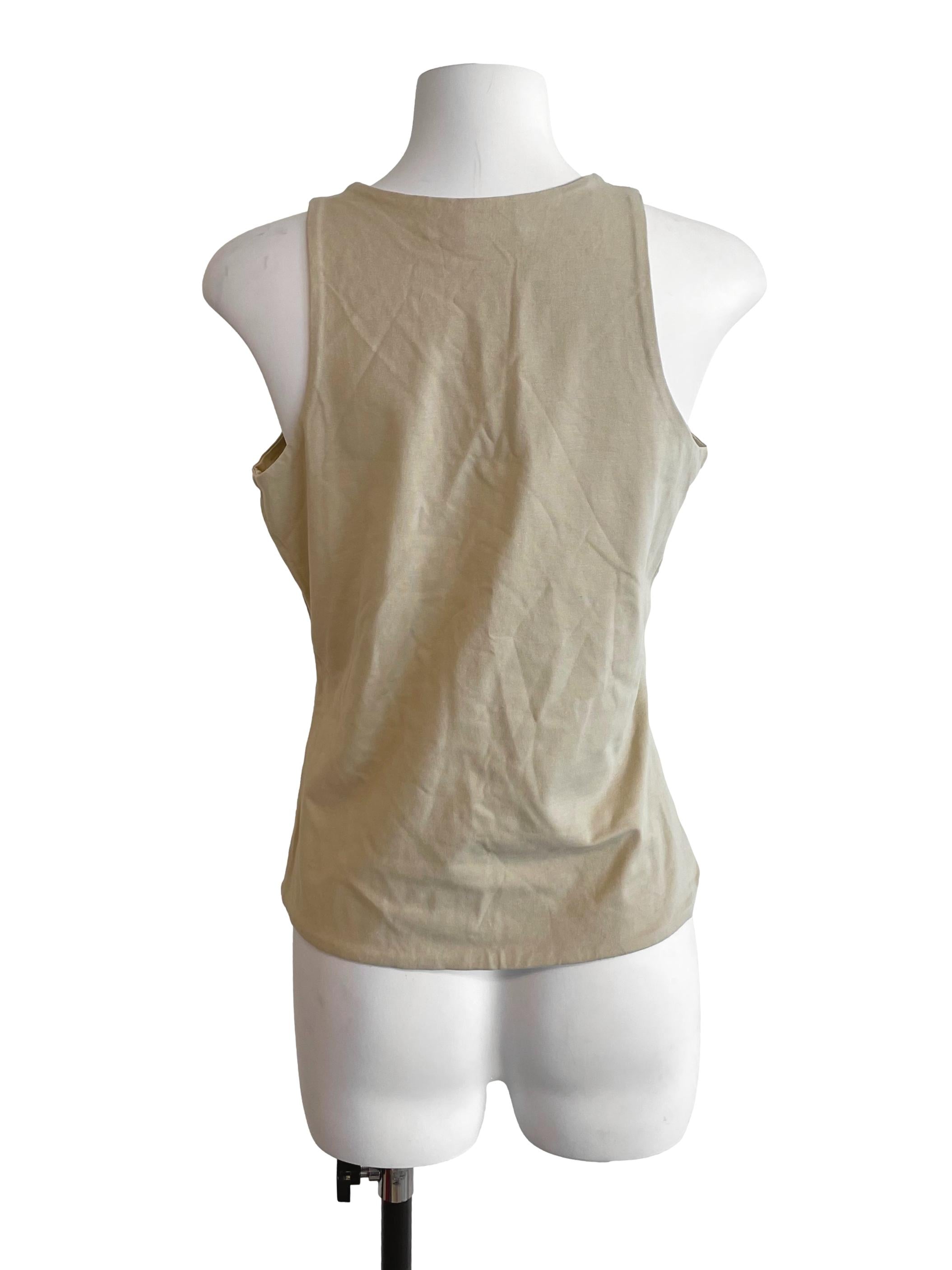 Egg Nog Skinny Tank Top LB