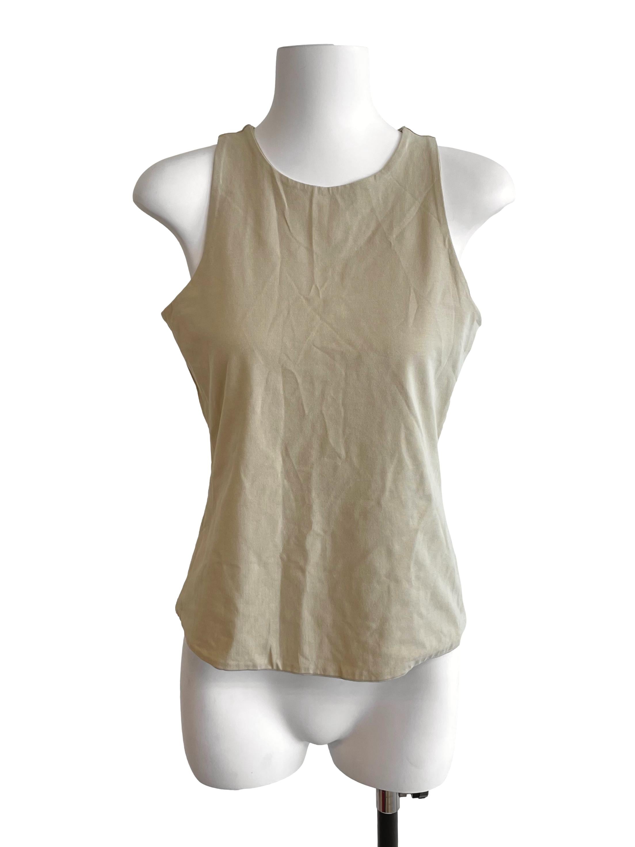 Egg Nog Skinny Tank Top LB