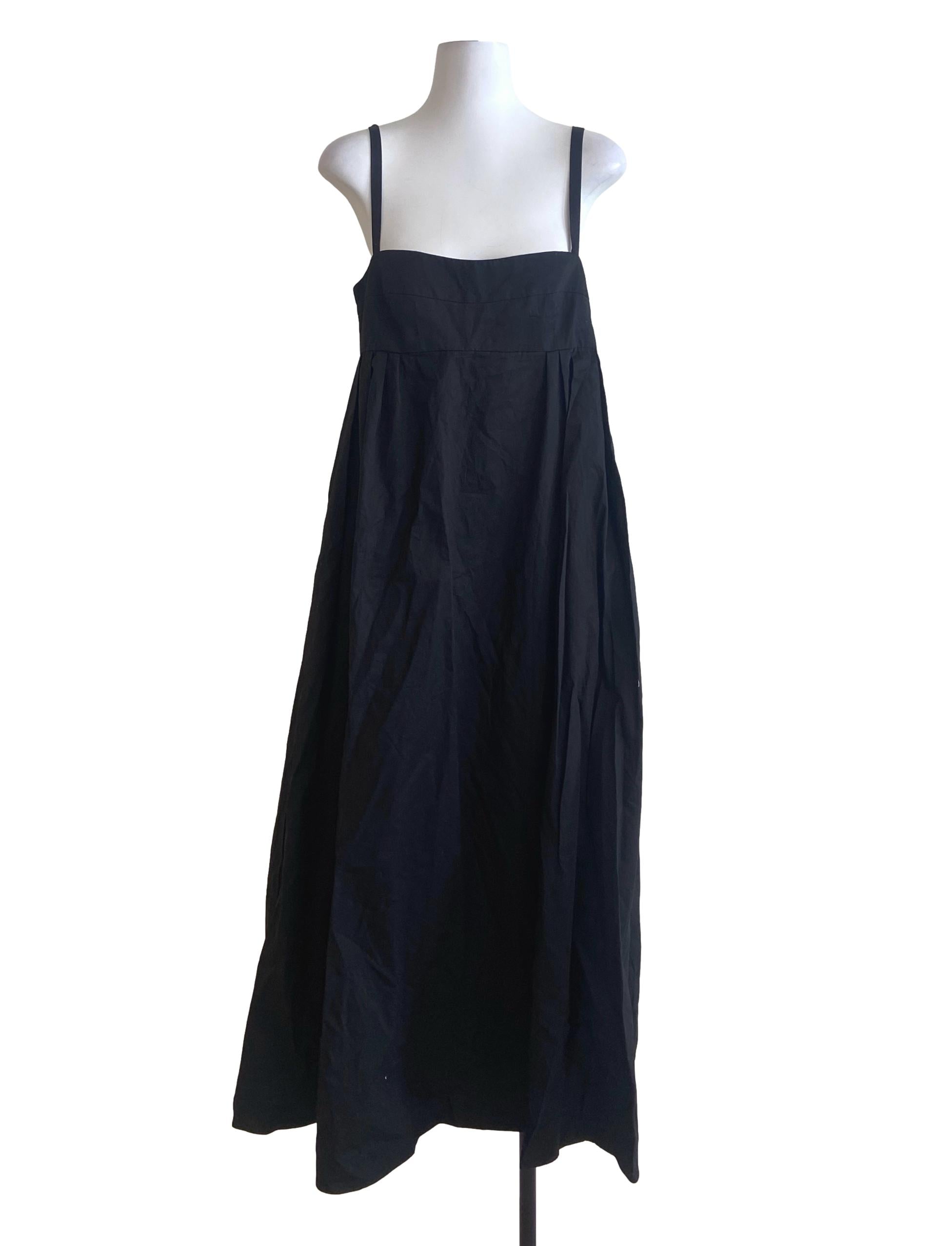 Black Apron Empire Dress