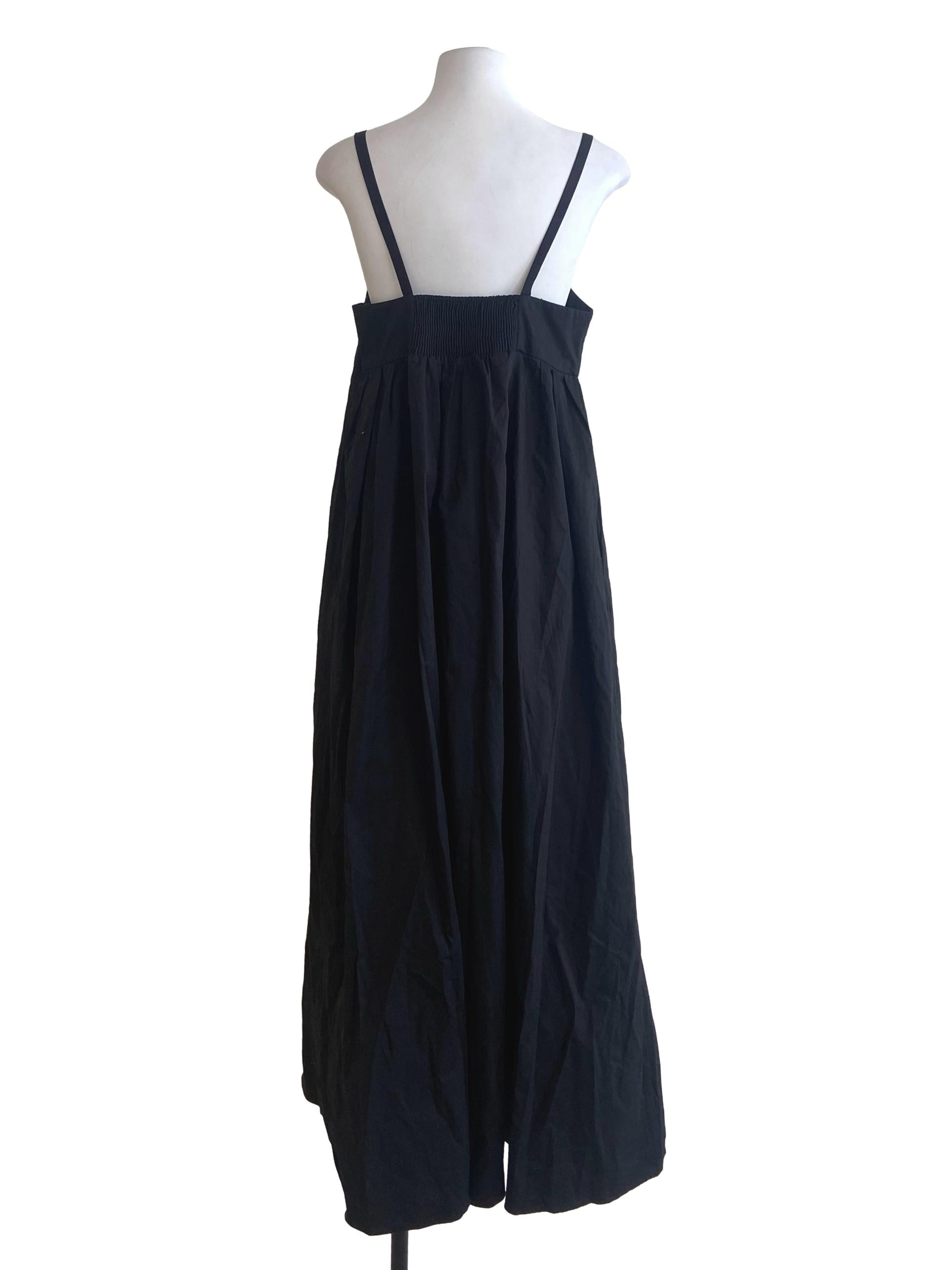 Black Apron Empire Dress