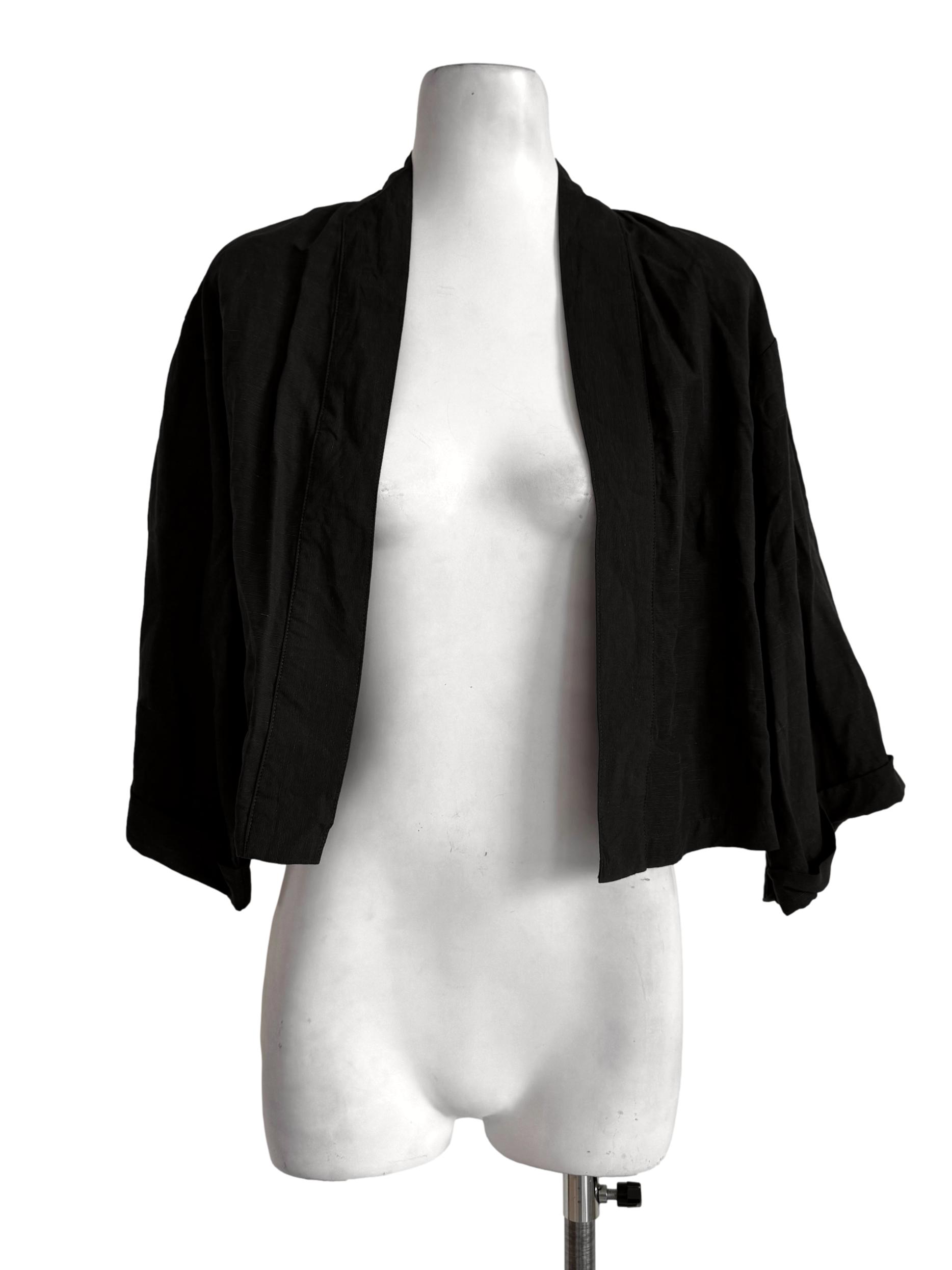 Paint Black Kimono TEM