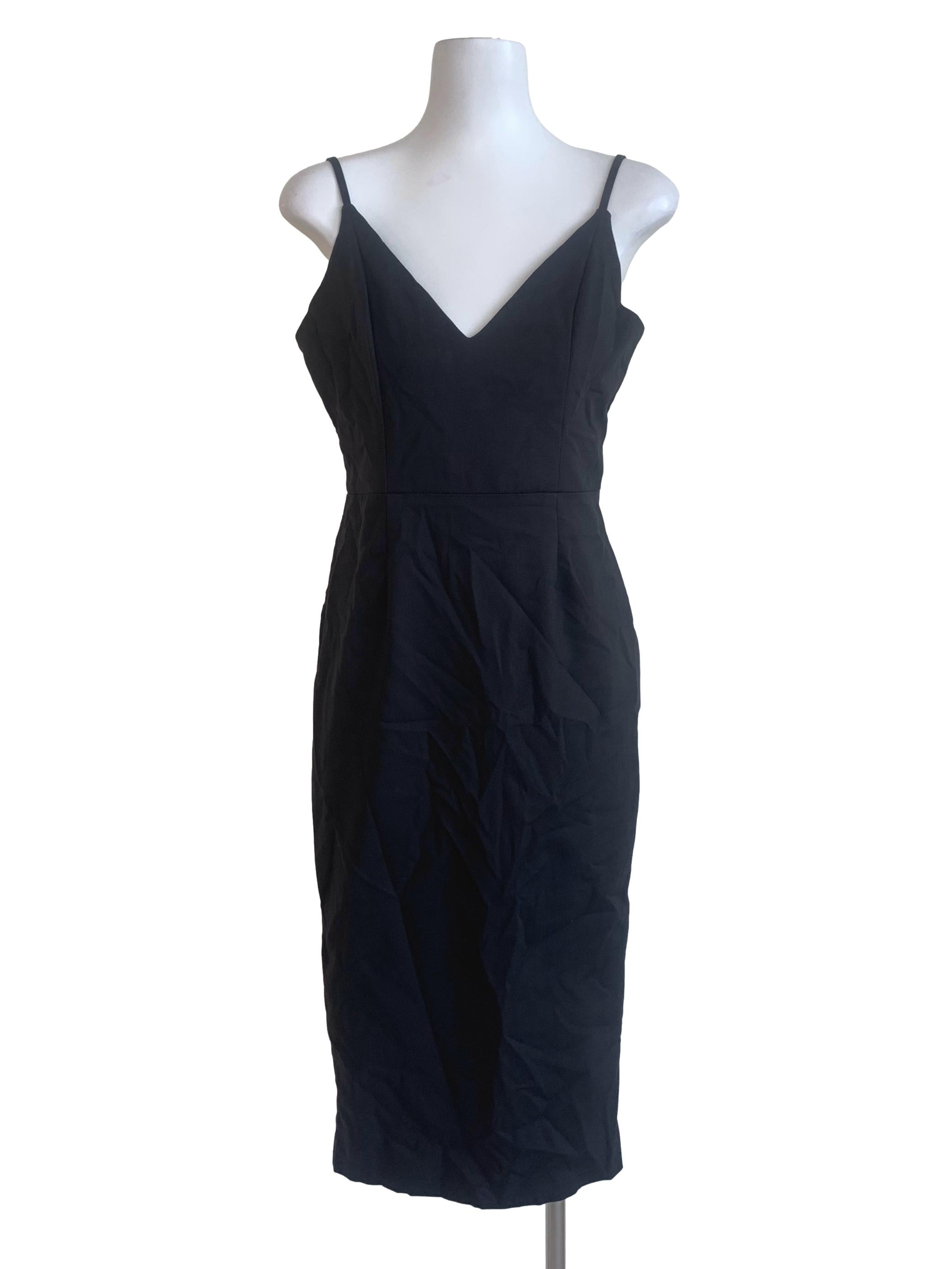 Black Spaghetti Strap Dress