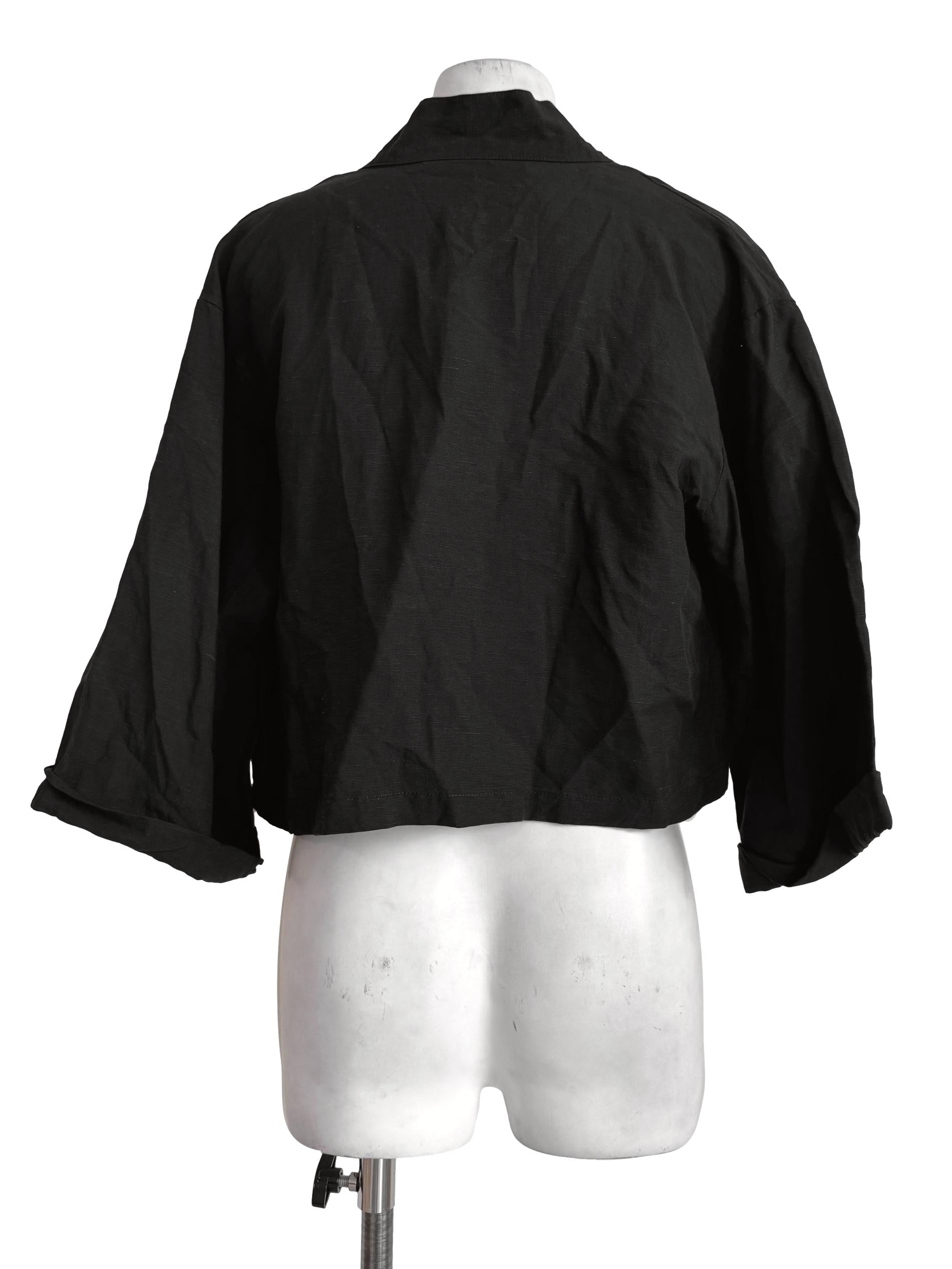 Paint Black Kimono TEM