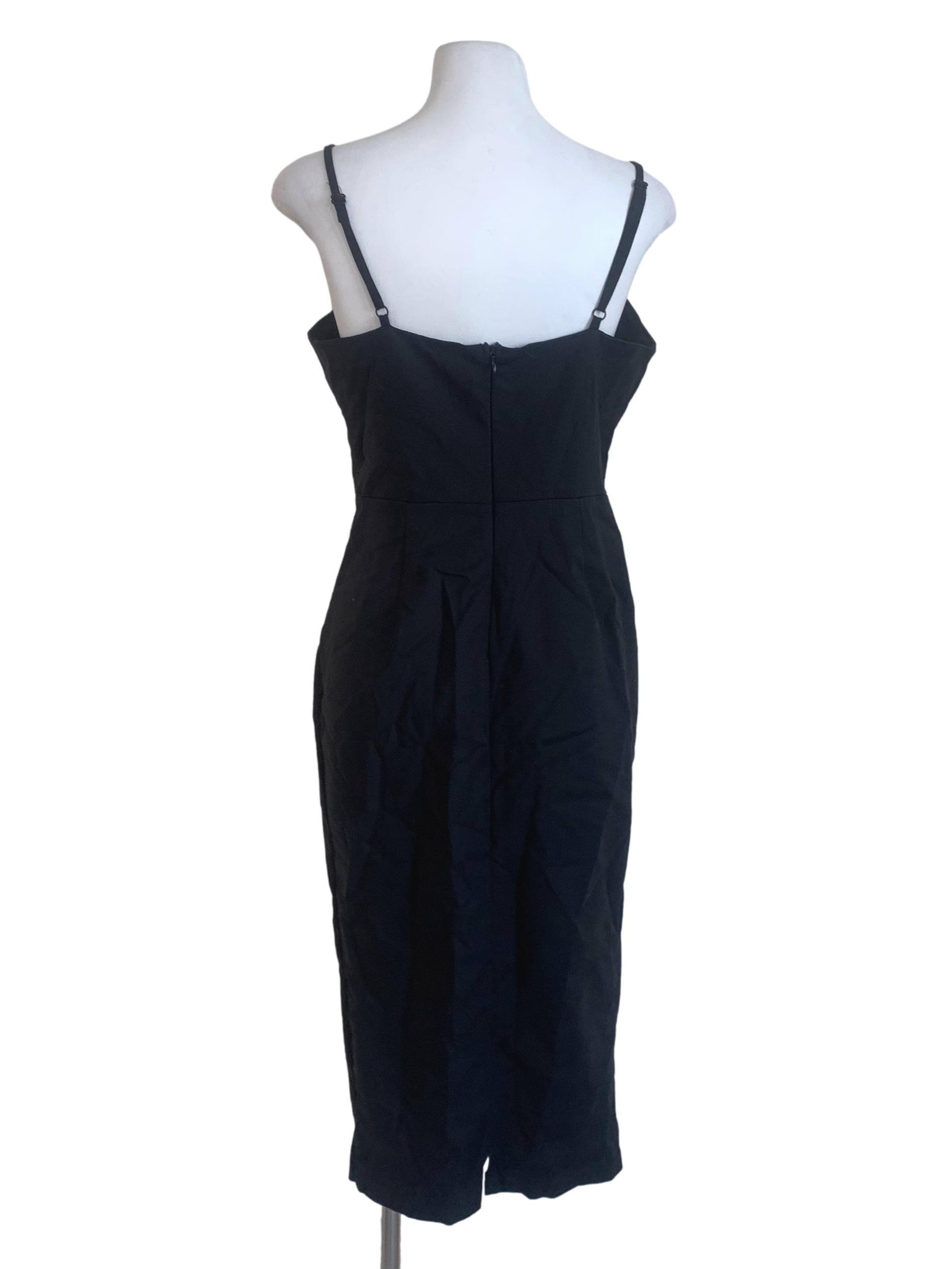 Black Spaghetti Strap Dress