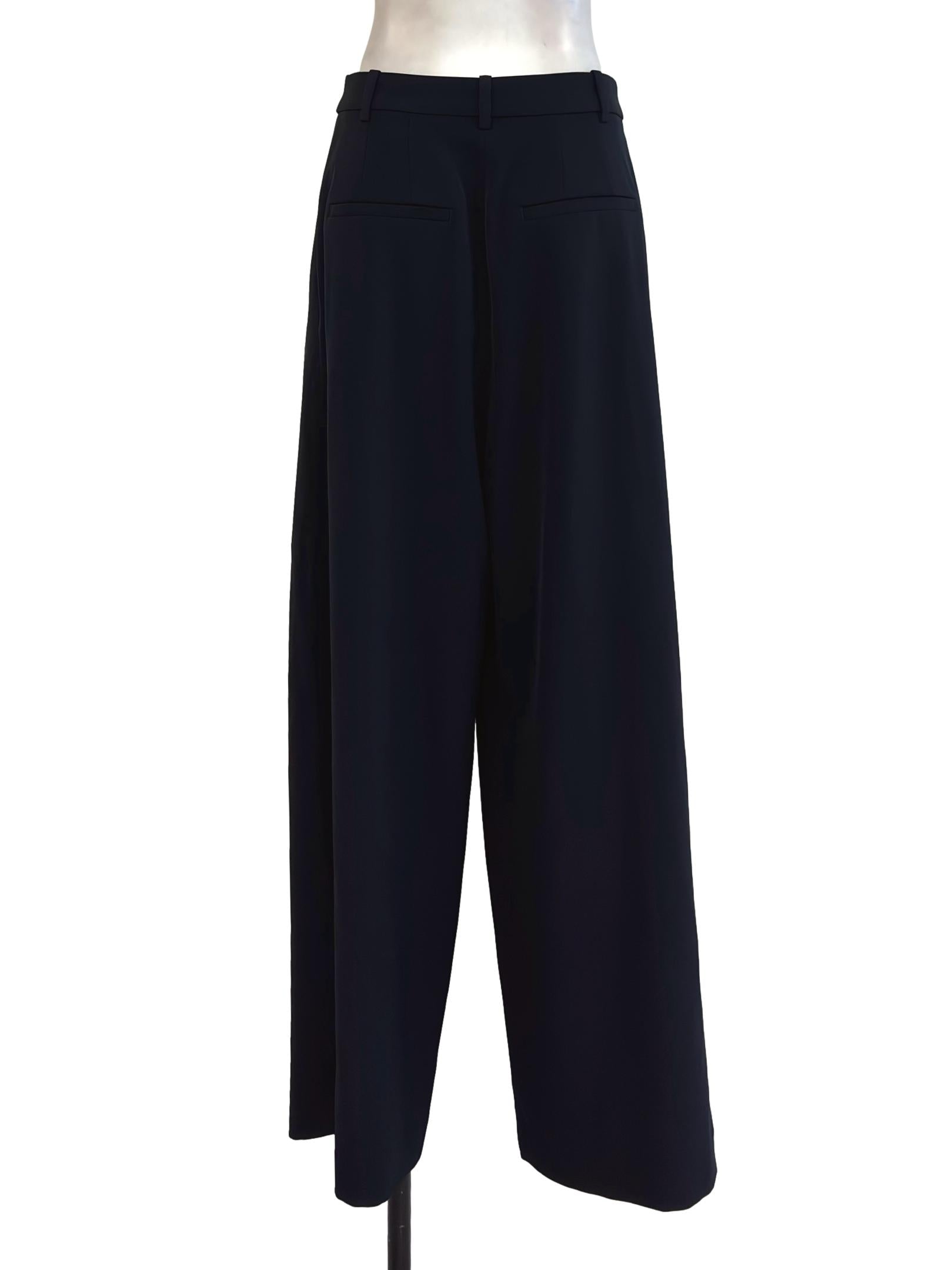 Navy Blue Suiting Pants
