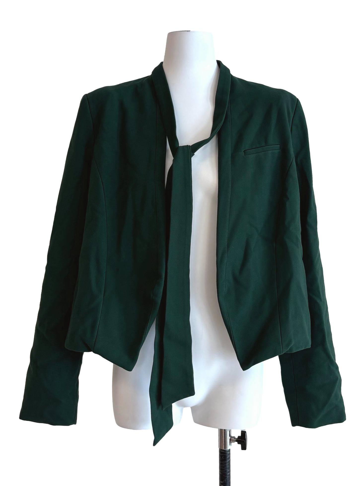 Forest Green Casual Blazer