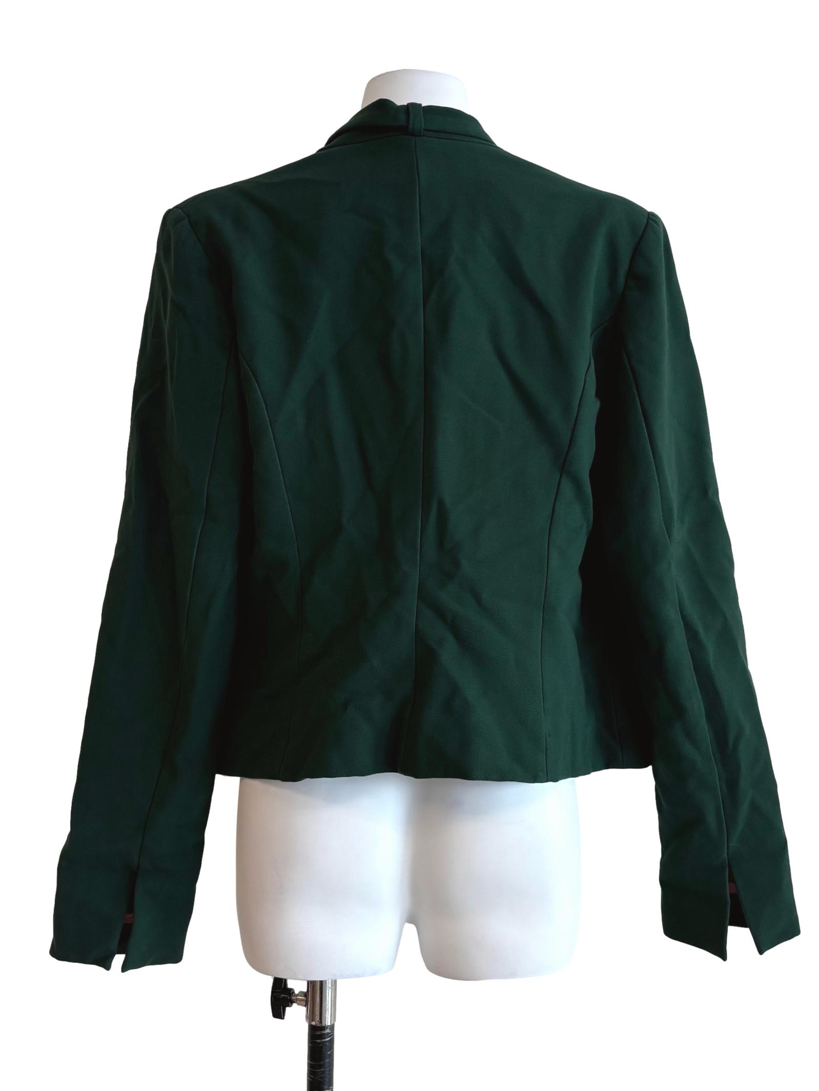 Forest Green Casual Blazer