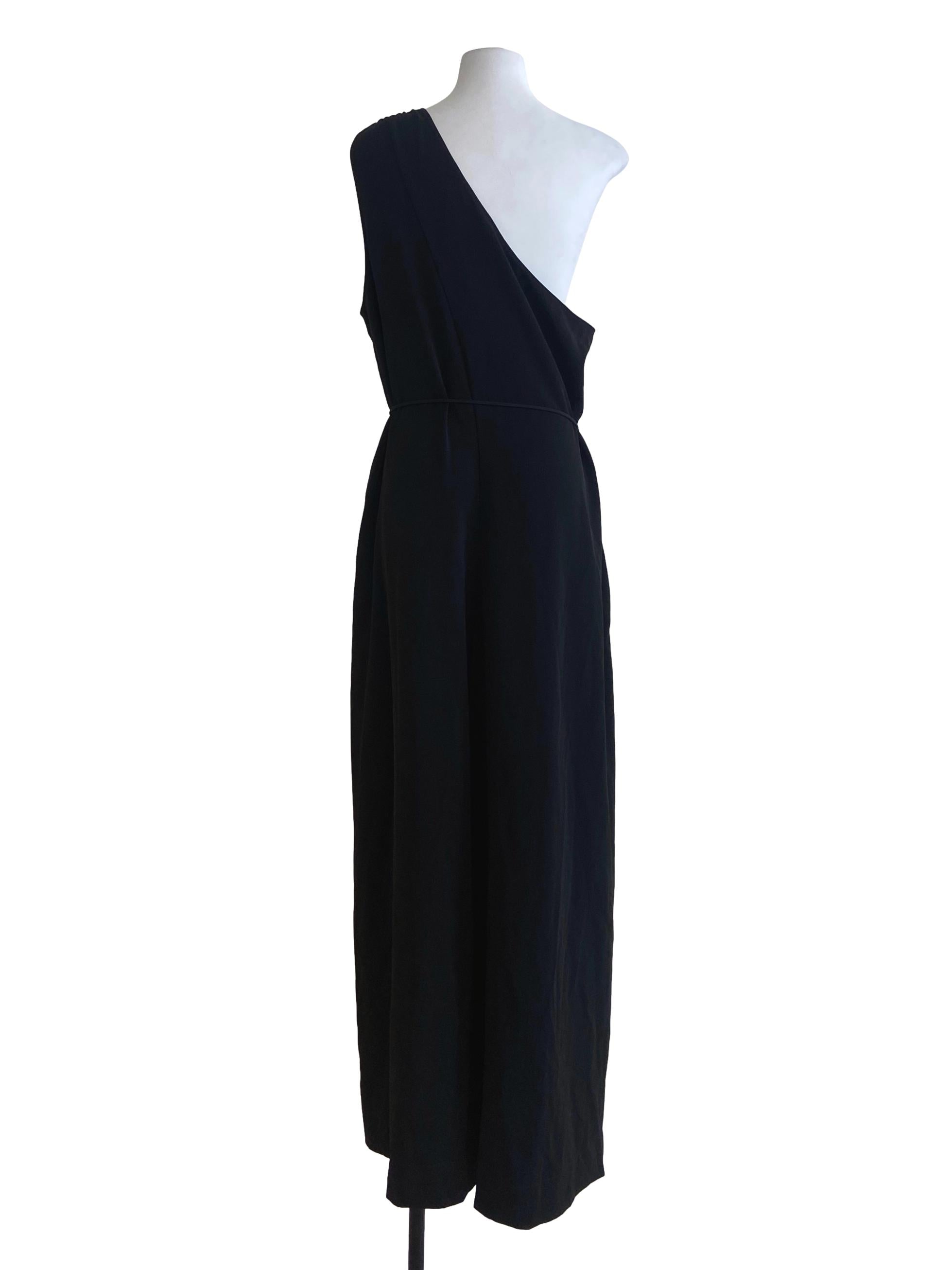 Black Asymmetric Jumpsuit LB