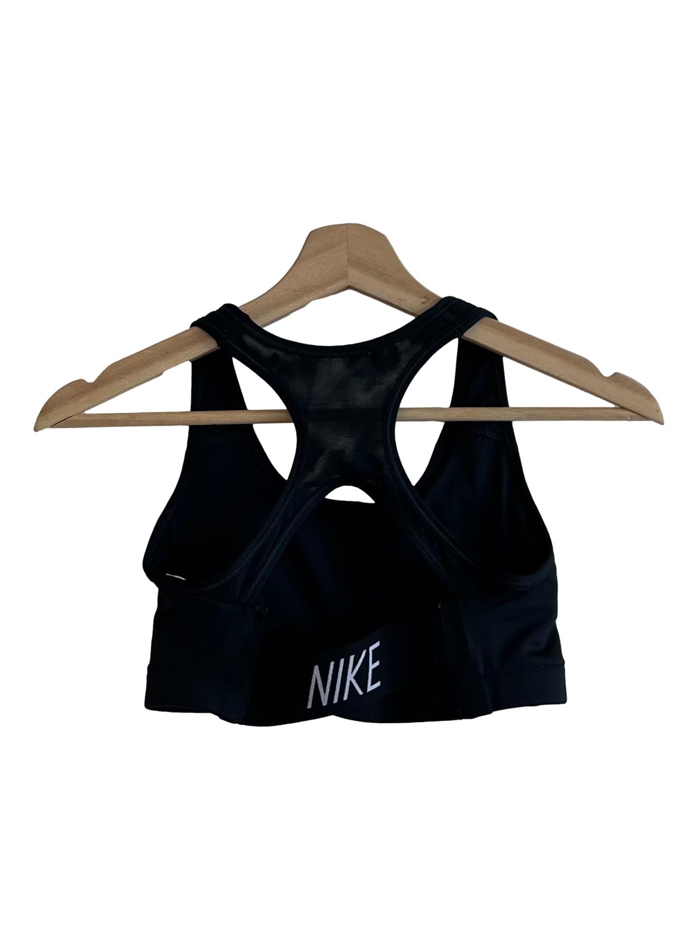 Jade Black Dri Fit Sport Bra
