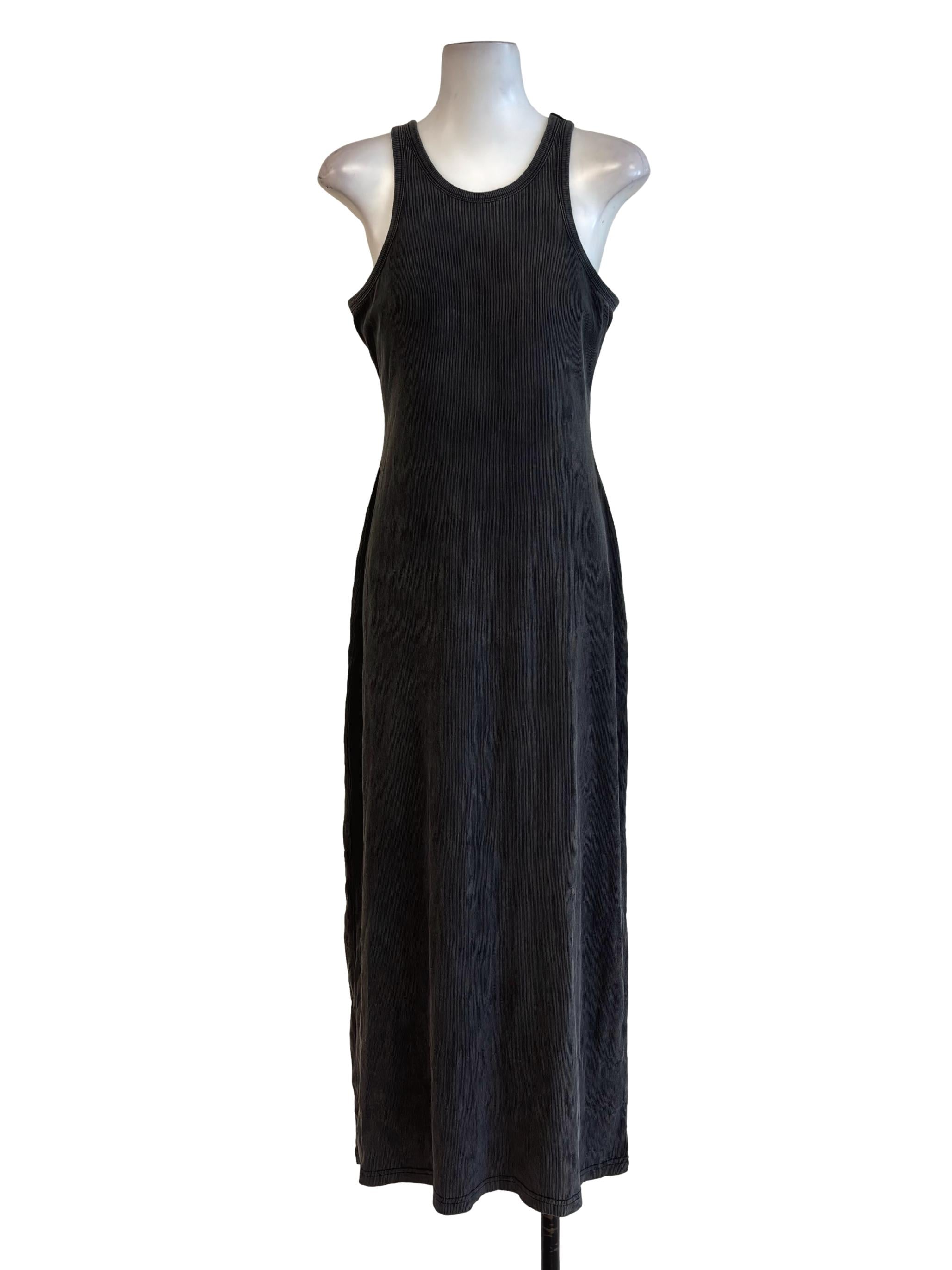 Washed Black Denim Tank Dress TCL