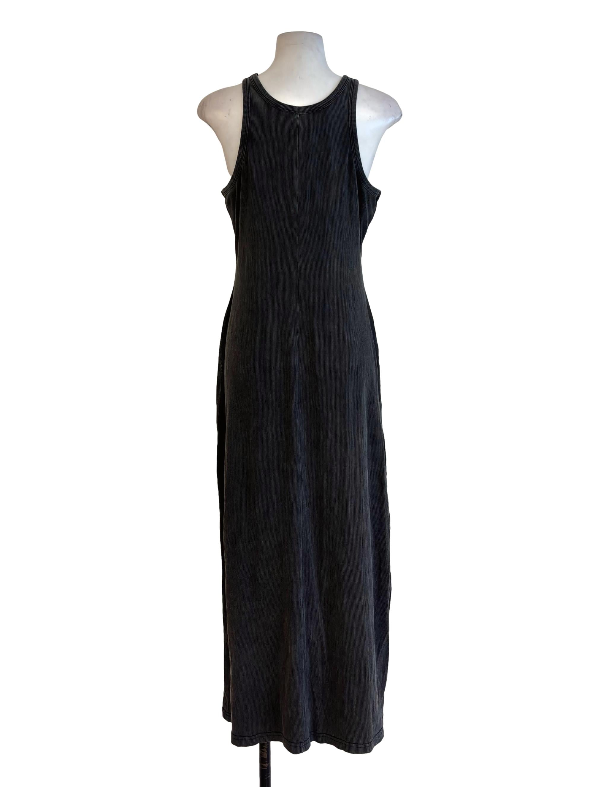 Washed Black Denim Tank Dress TCL