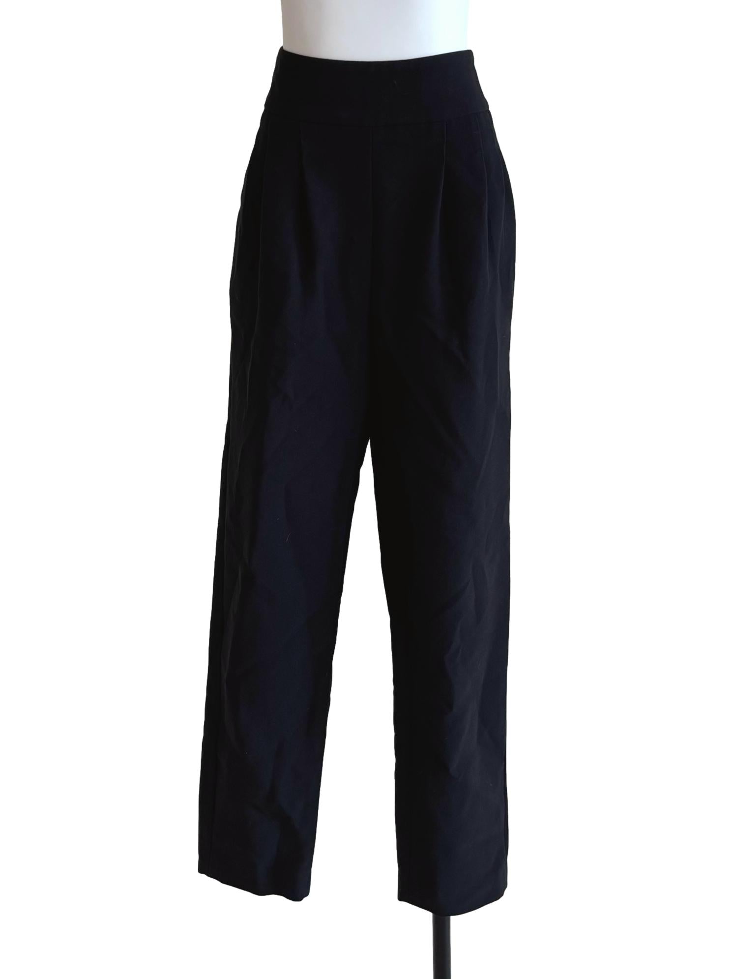 Parisian Black Slim Fit Pants