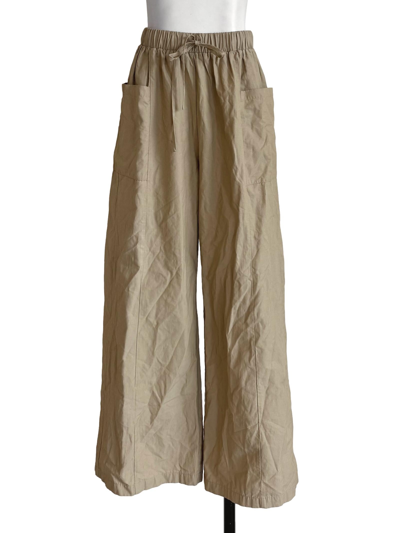Khaki Active Pants TEM