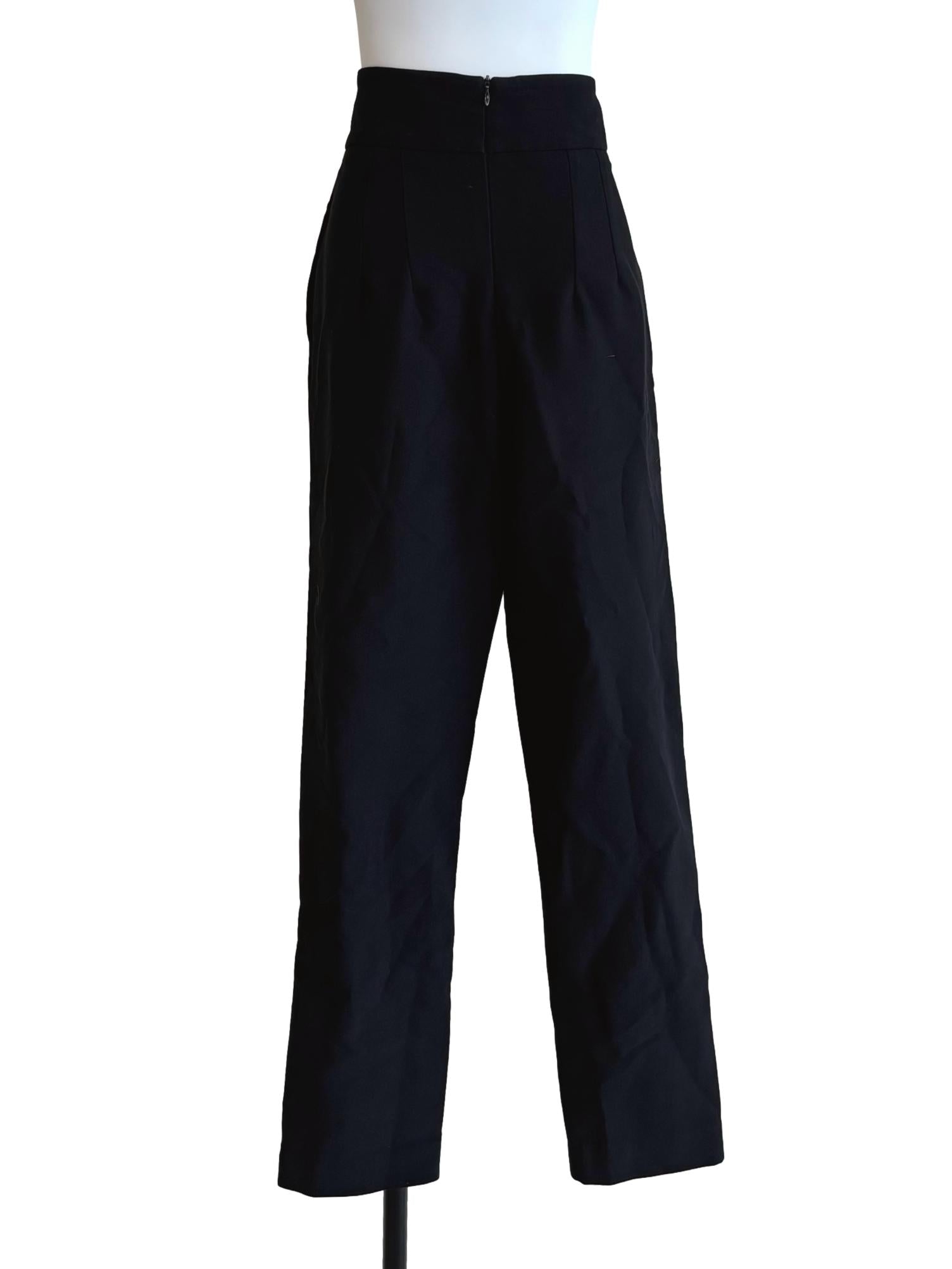 Parisian Black Slim Fit Pants