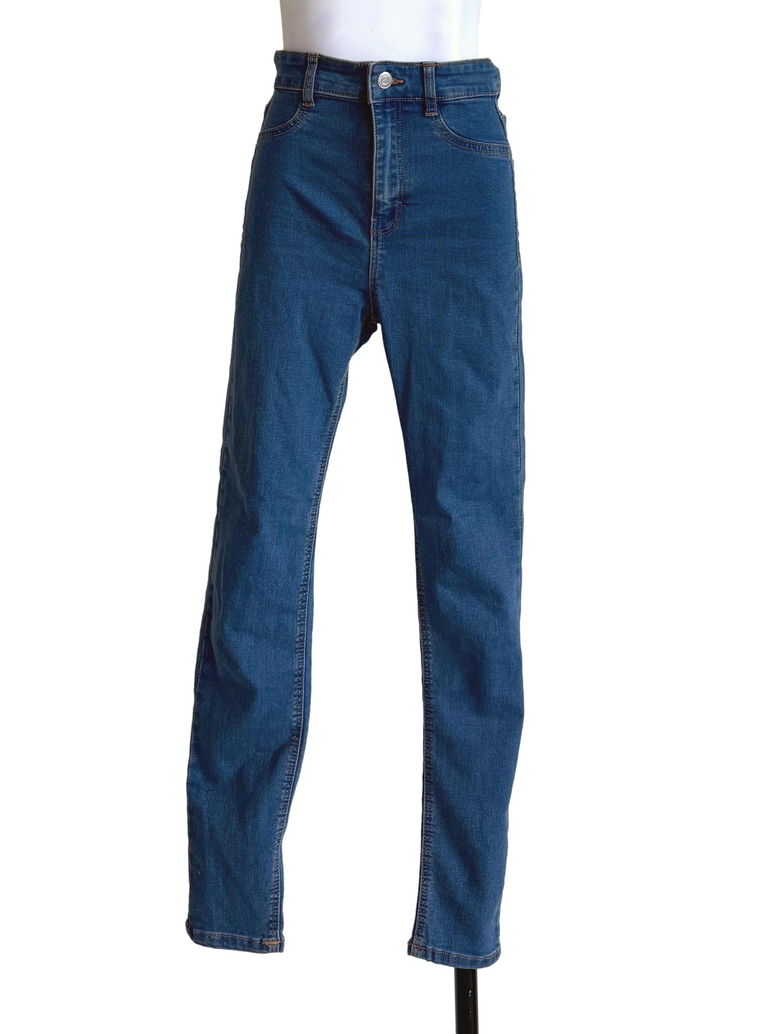 Denim Blue Skinny Jeans