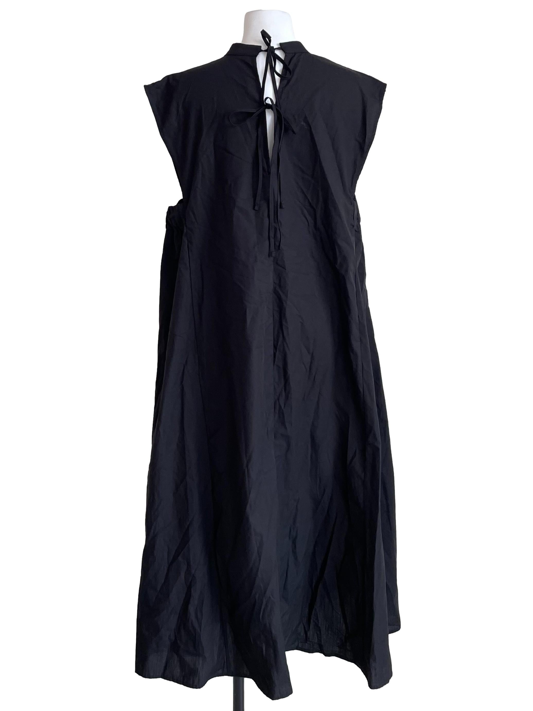 Black Henley Tent Dress