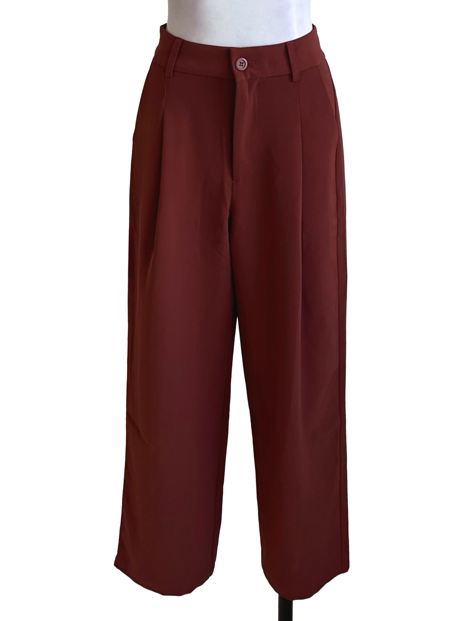 Syrup Brown Formal Long Pants