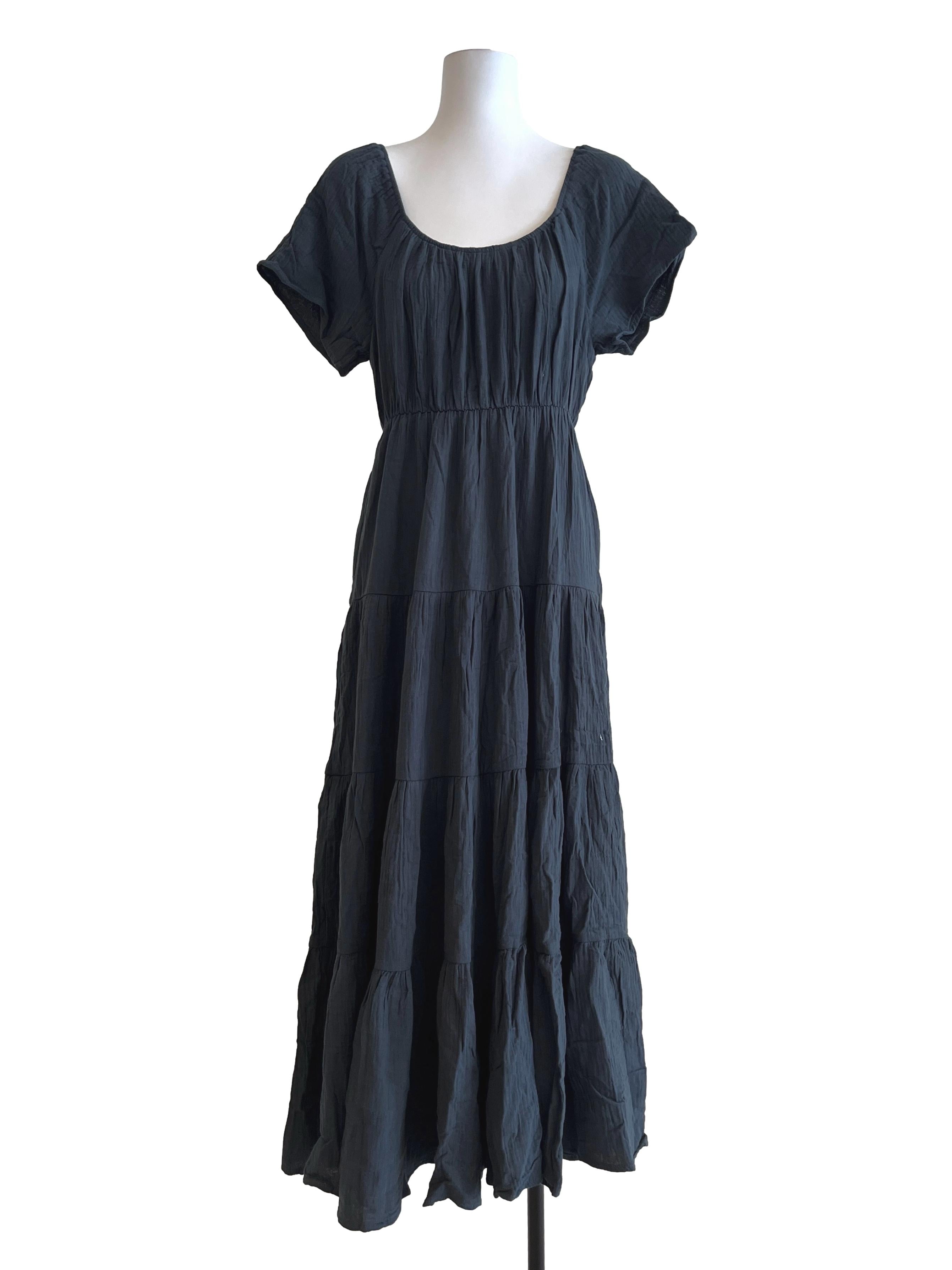 Spruce Blue Short Sleeve Dress