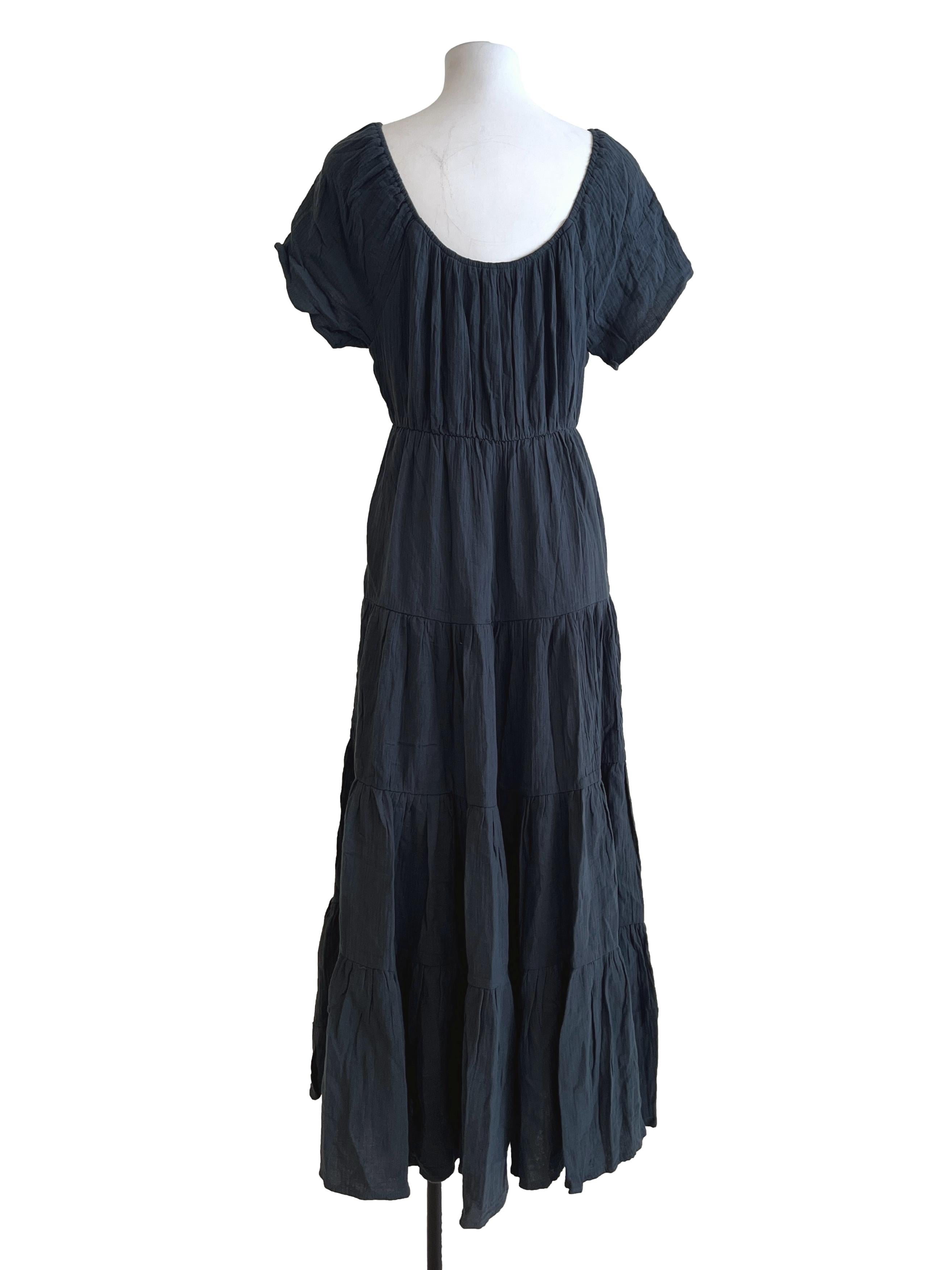 Spruce Blue Short Sleeve Dress
