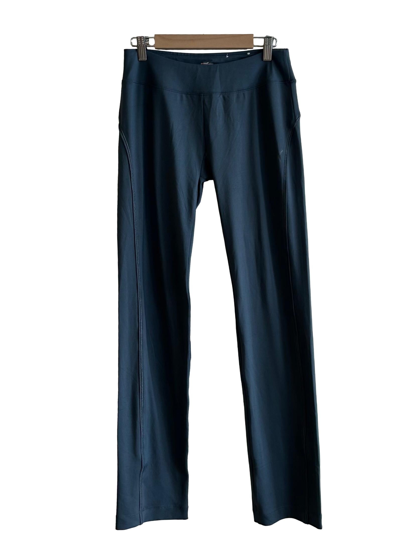 Smoke Grey Straight Cut Pant