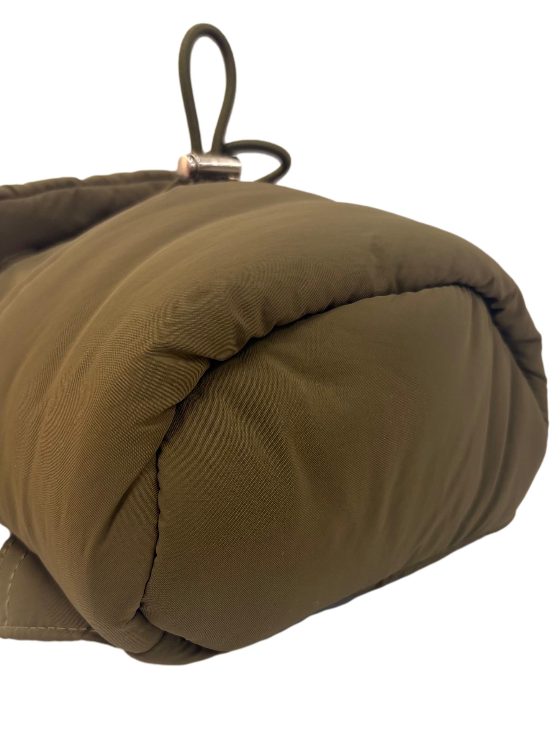 Olive Nylon Renn Mini Backpack